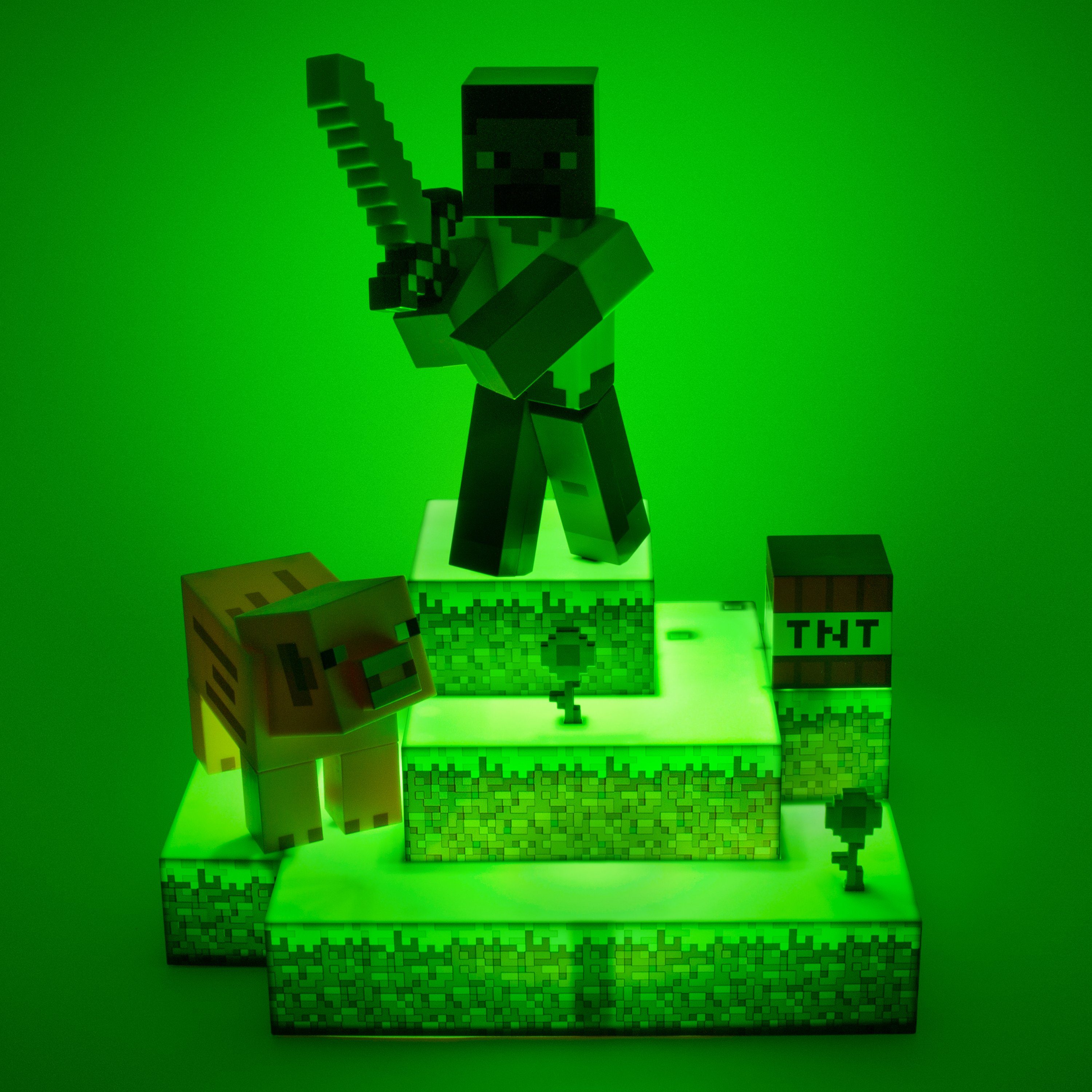 Paladone LED Dekolicht Steve Leuchte Minecraft Diorama