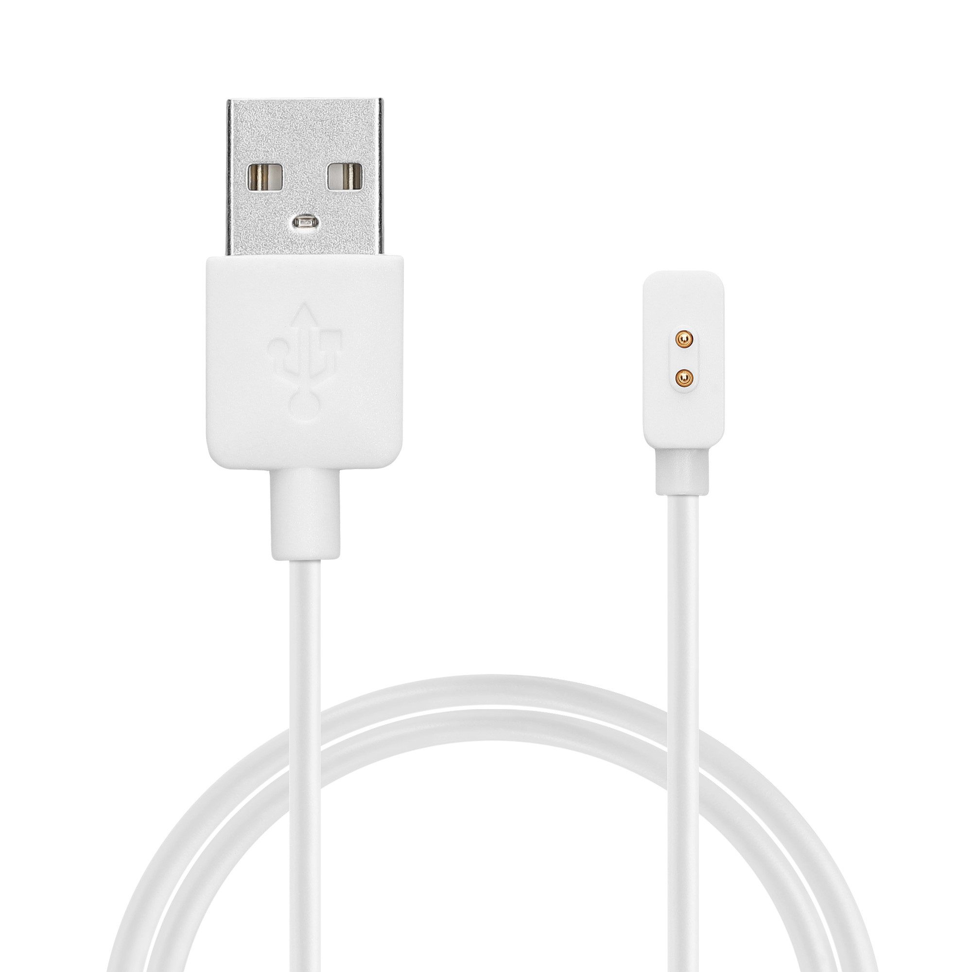 kwmobile Smartwatch Ladekabel für Xiaomi Redmi Watch 4 / Watch 3 Active / Lite USB-Ladegerät (1-tlg., USB Ladekabel für Smartwatch Aufladekabel - Fitnesstracker Ersatzkabel)