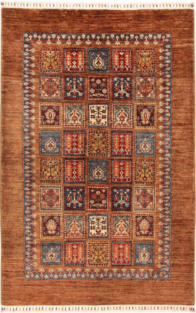 Orientteppich Arijana Bakhtiari 121x185 Handgeknüpfter Orientteppich, Nain Trading, rechteckig, Höhe: 5 mm