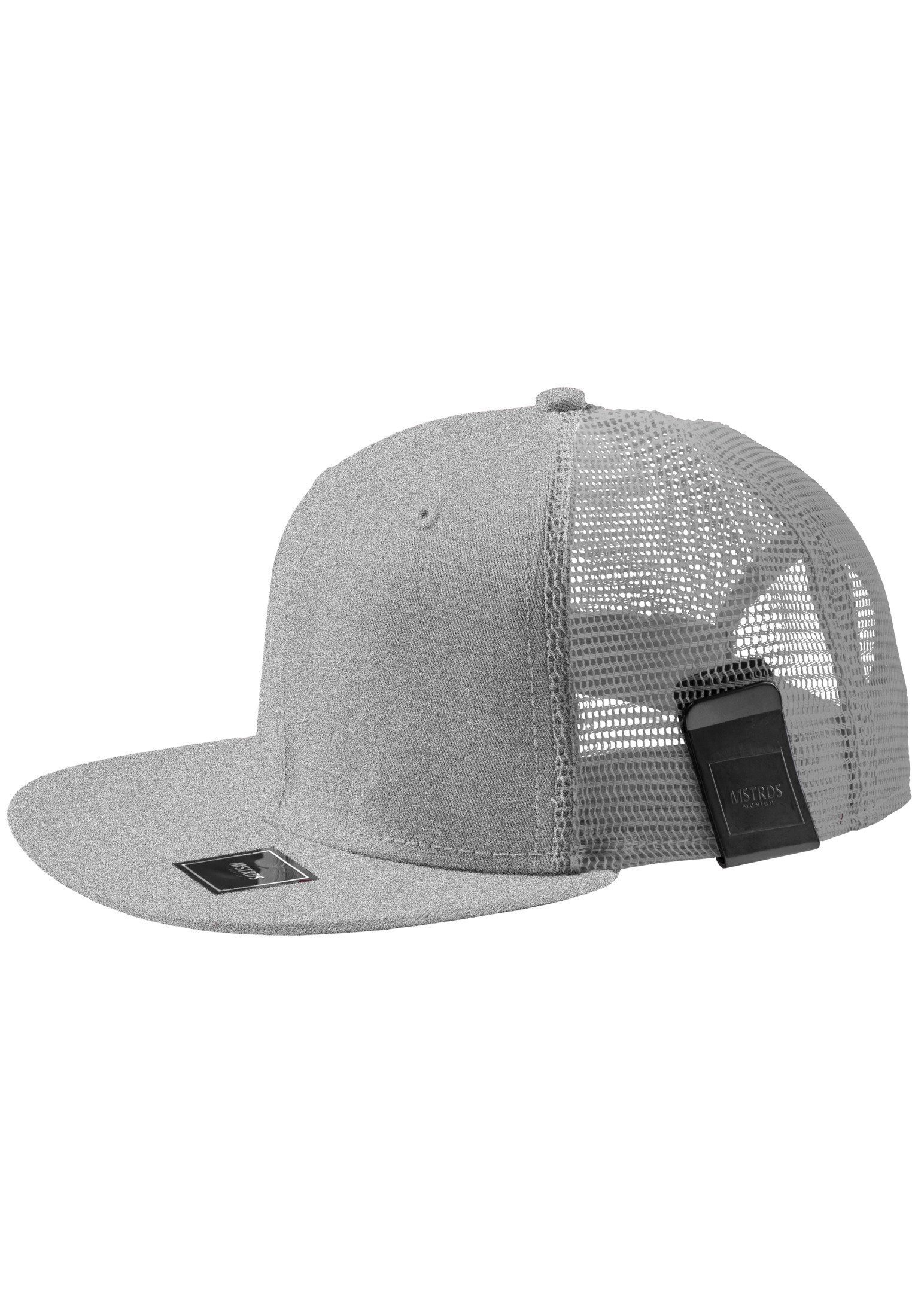 MoneyClip Cap MSTRDS Snapback Trucker Accessoires Cap Flex heathergrey