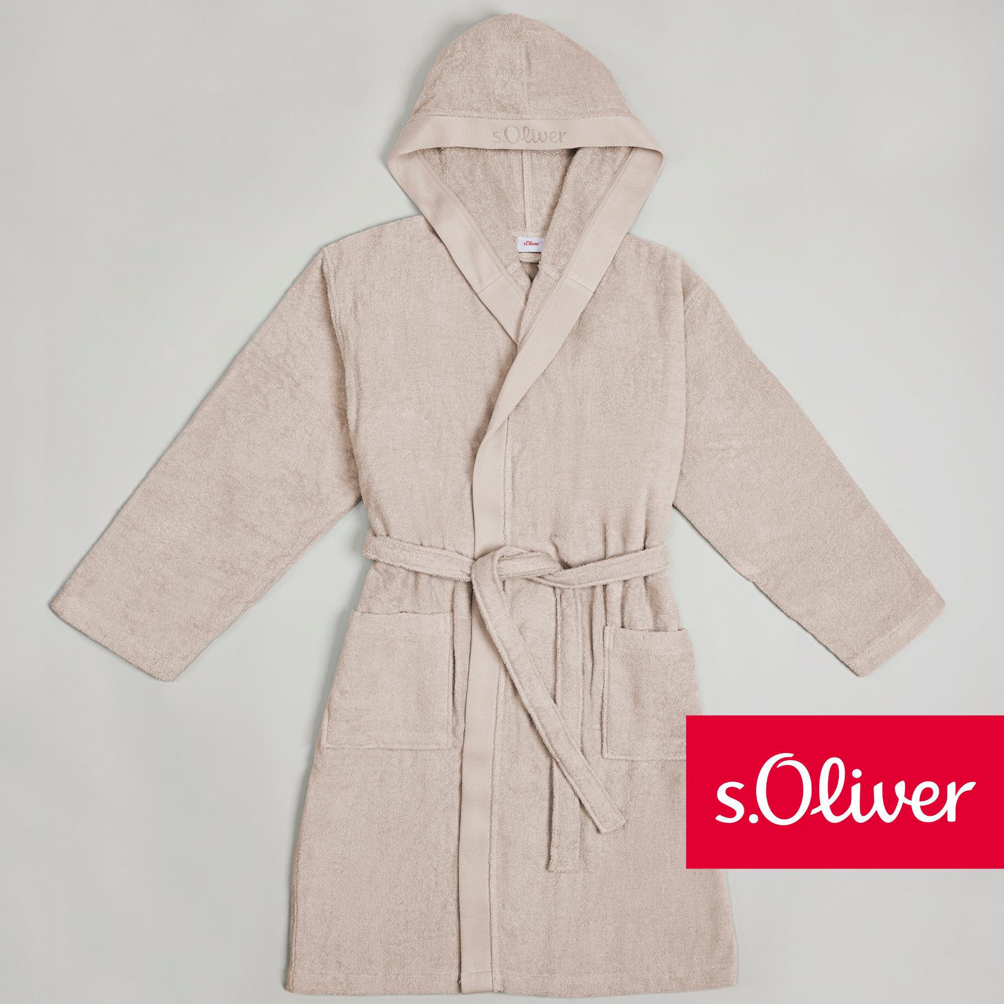 s.Oliver Bademantel s. Oliver Bademantel, ideal für Sauna & Spa, Hotelbadem günstig online kaufen