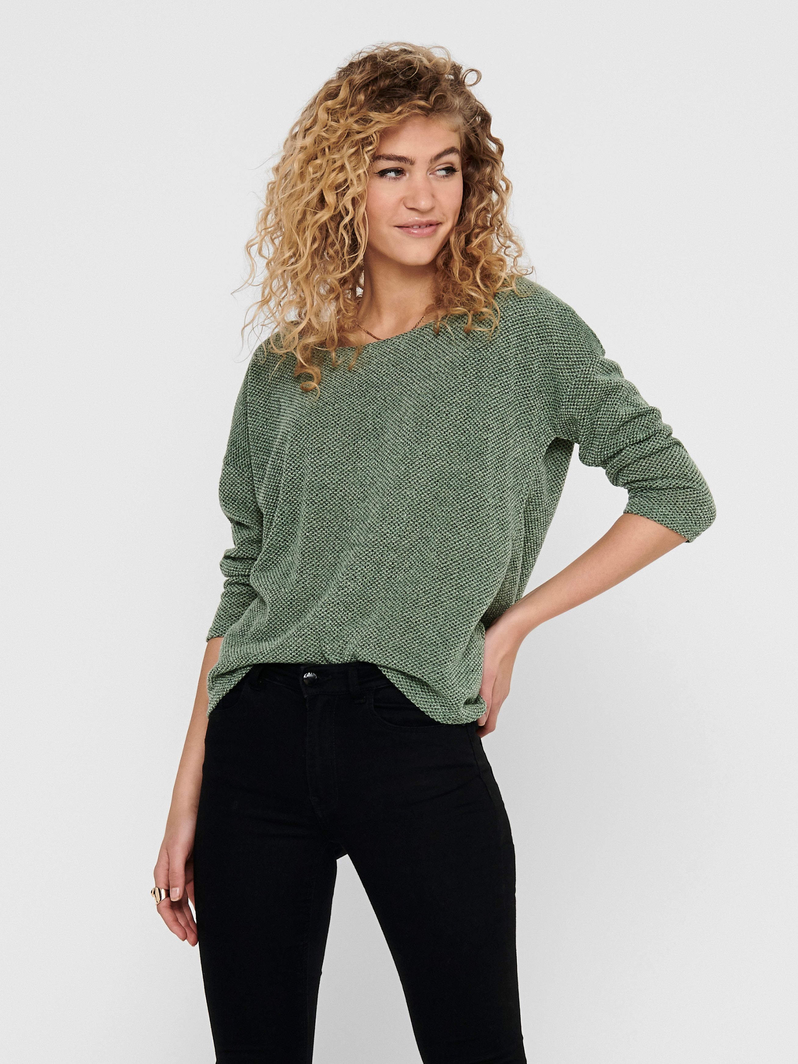 ONLY 3/4-Arm-Shirt ONLALBA 3/4 TOP JRS NOOS