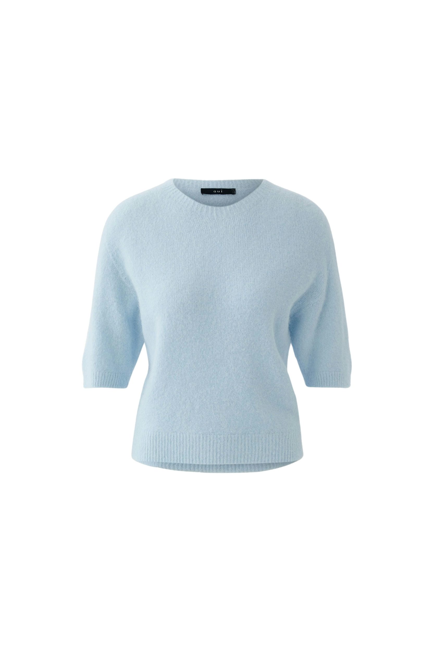 Oui Wollpullover Pullover celestial blue