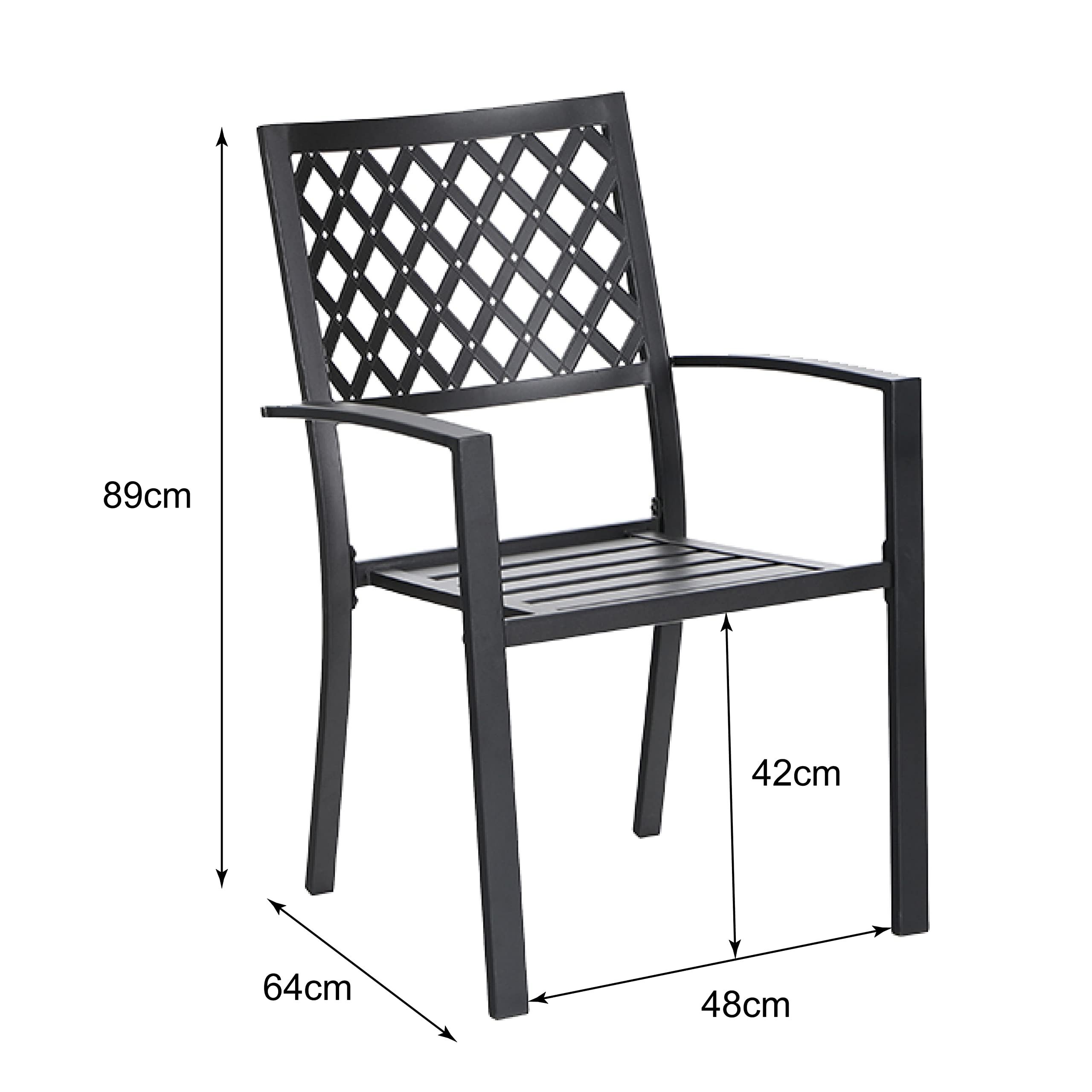 PHI VILLA Gartenstuhl (Draussen Terrasse Gartenstühle günstig online kaufen