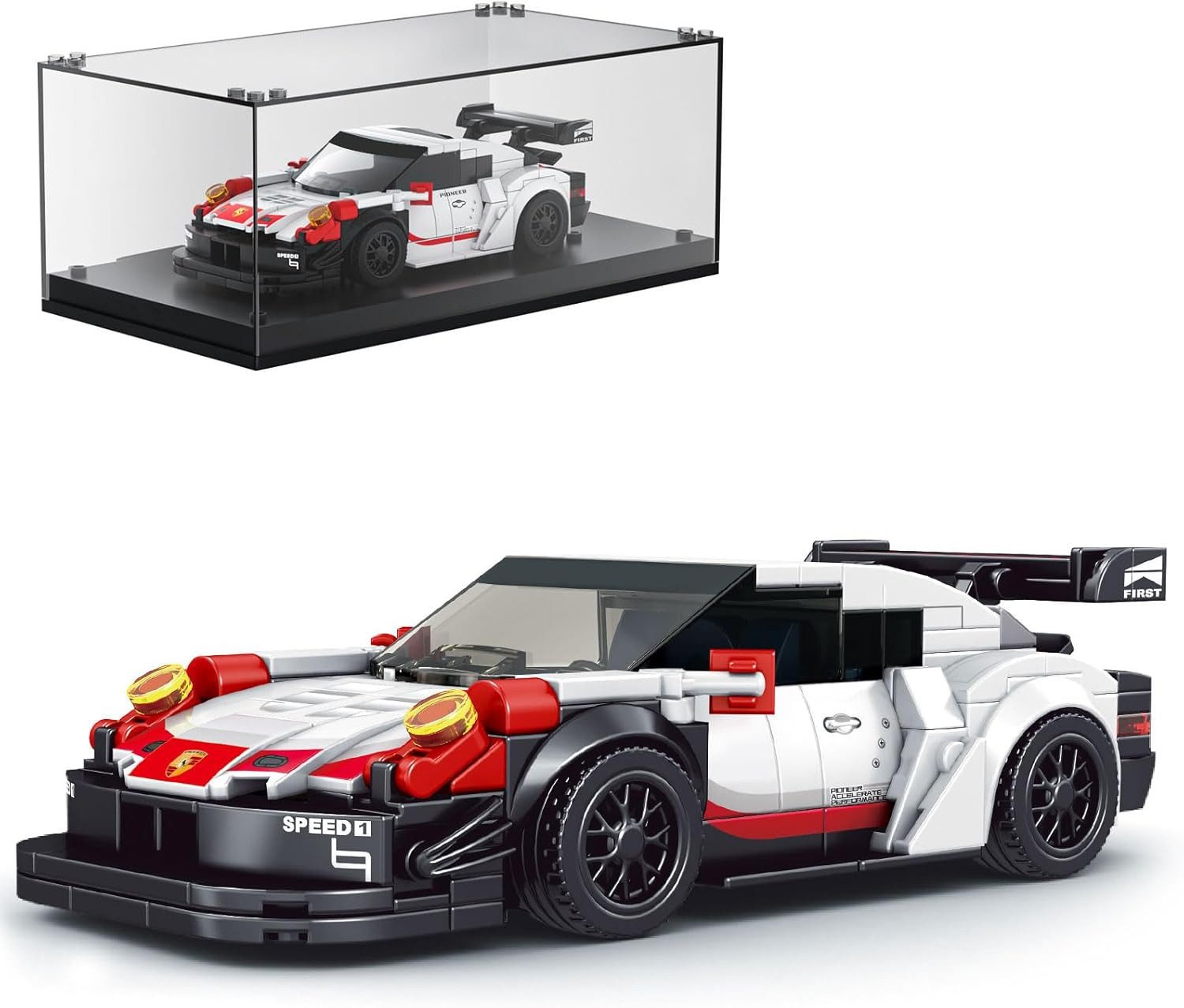 Mould King Mould King 27010 Speed Champion 911er 349 Teile Konstruktions-Spielset, (349 St)