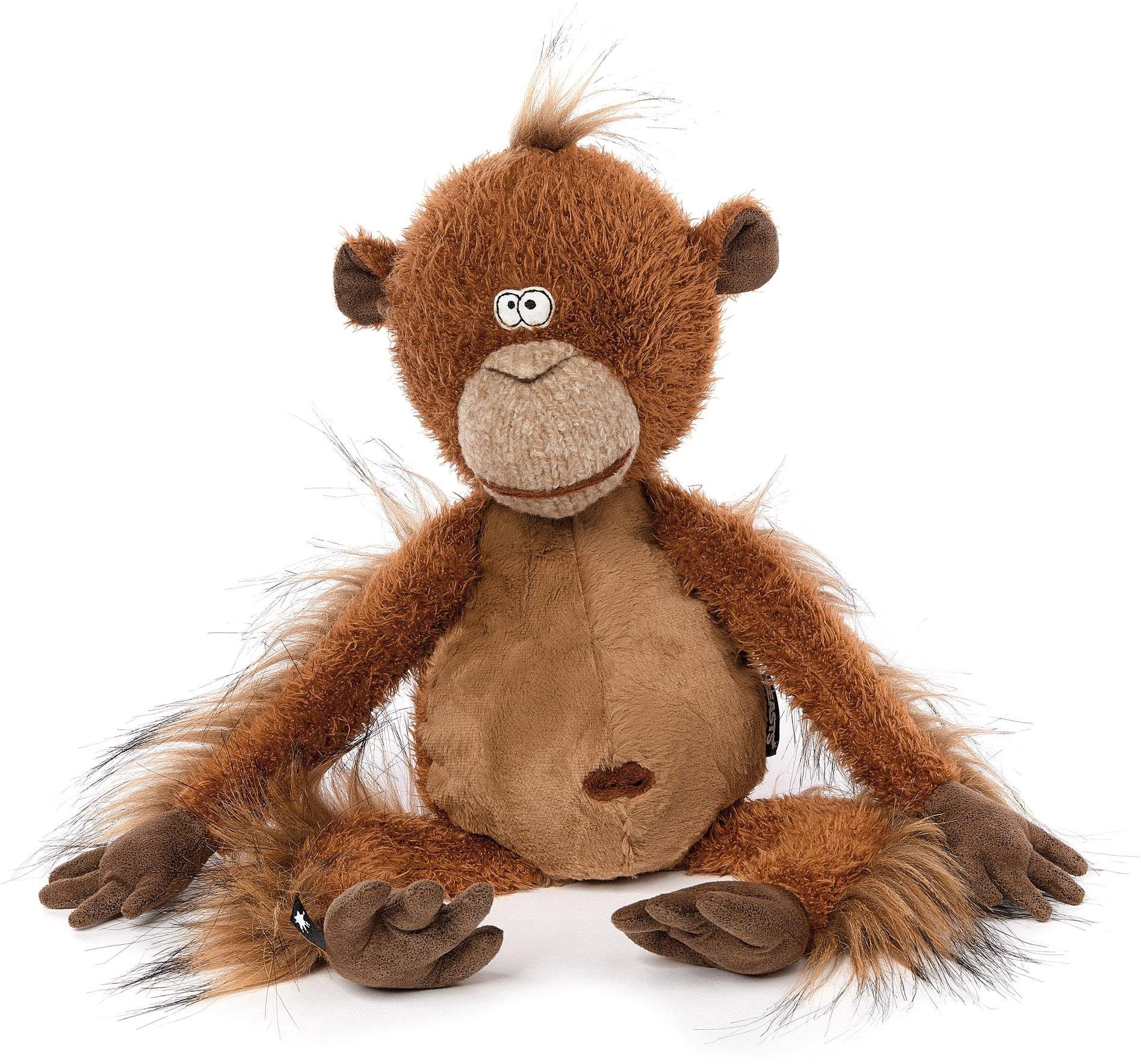 Sigikid Kuscheltier BeastsTown - Affe, Mon Key, Made in Europe