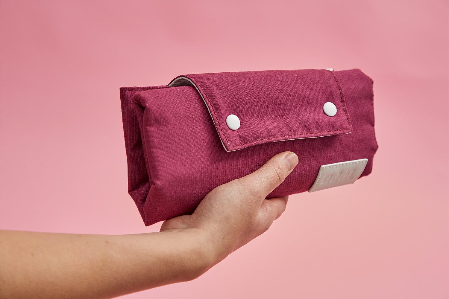 addi Strumpfstricknadeln addiFolder Sock Nadelspiel-Etui aus Baumwolle (ohne Inhalt), Baumwoll-Etui für Nadelspiele bis 8 mm und 23 cm Länge