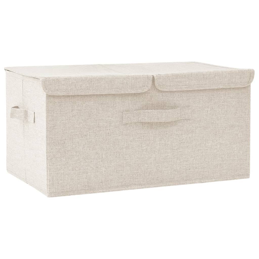 vidaXL Aufbewahrungsbox Aufbewahrungsbox Stoff 50x30x25 cm günstig online kaufen