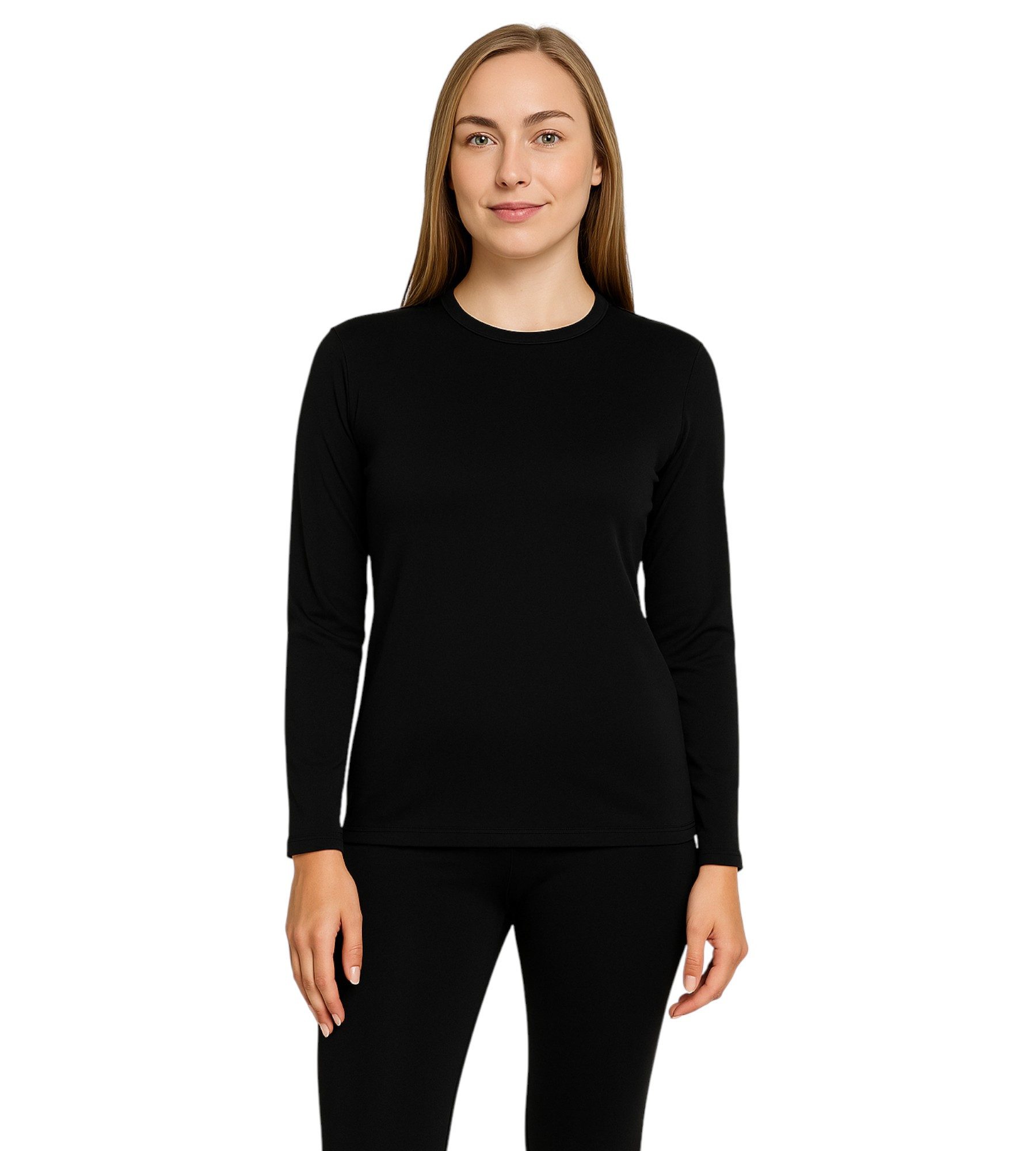 Tutku Elit Thermounterhemd Damen Winter Unterhemd Langarm – Funktionsshirt atmungsaktiv & wärmend Feuchtigkeitsableitung und schnelles Trocknen