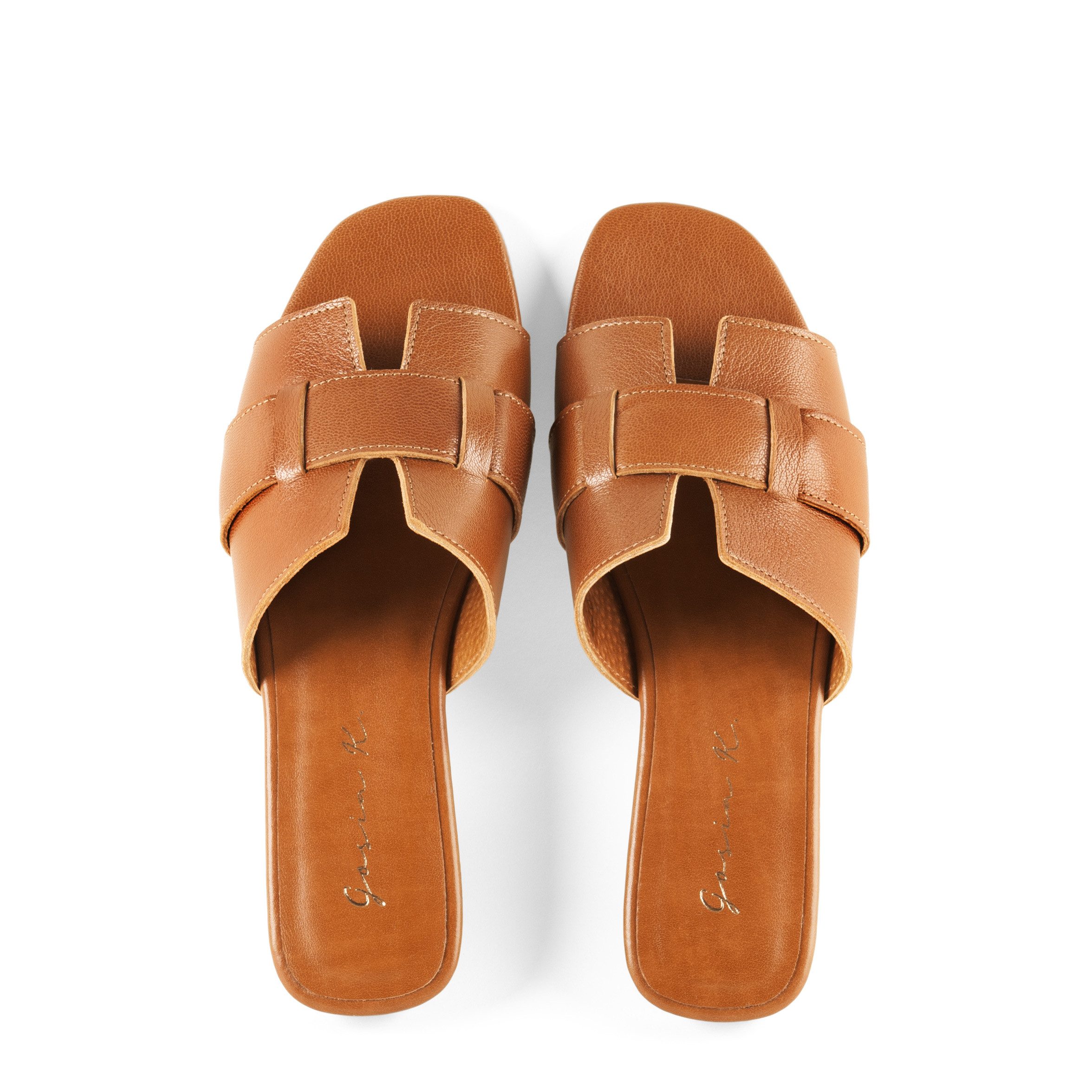 GosiaK. "Chloe" Pantolette aus echtem Leder günstig online kaufen