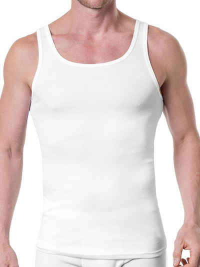 KUMPF Achselhemd »Herren Unterhemd 2er Pack Bio Cotton« (Packung, 2-St) -