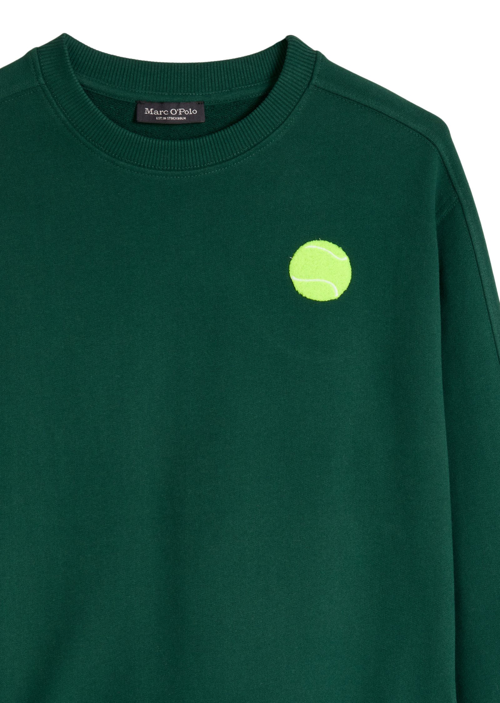 Marc O'Polo Sweatshirt mit beidseitigen Tennisball-Highlights