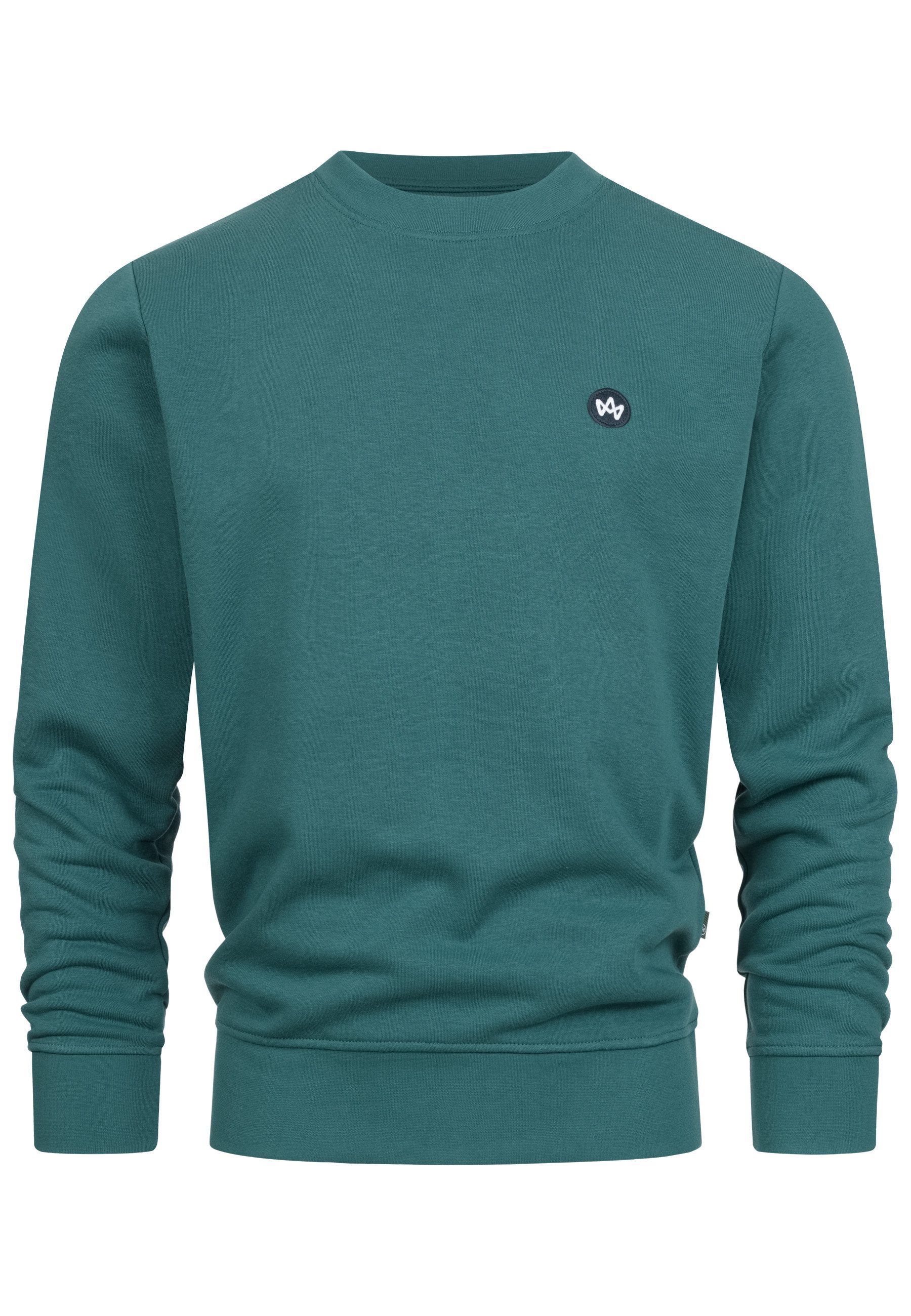 Kronstadt Kapuzenpullover KSLars Sweatshirt mit Rundhalsausschnitt günstig online kaufen