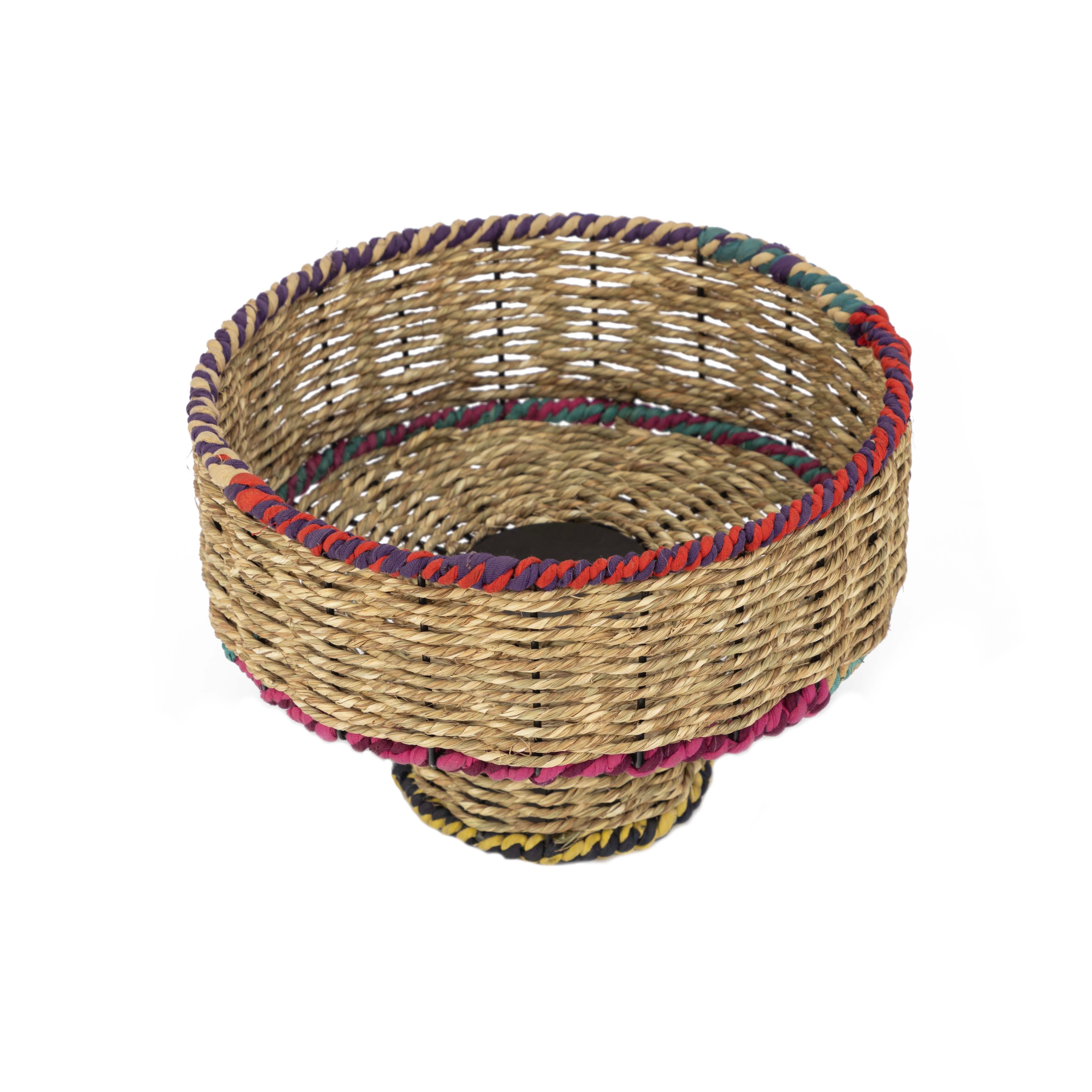 El Puente Etagere Etagere, Handmade, Messing/Textil, Fair Trade
