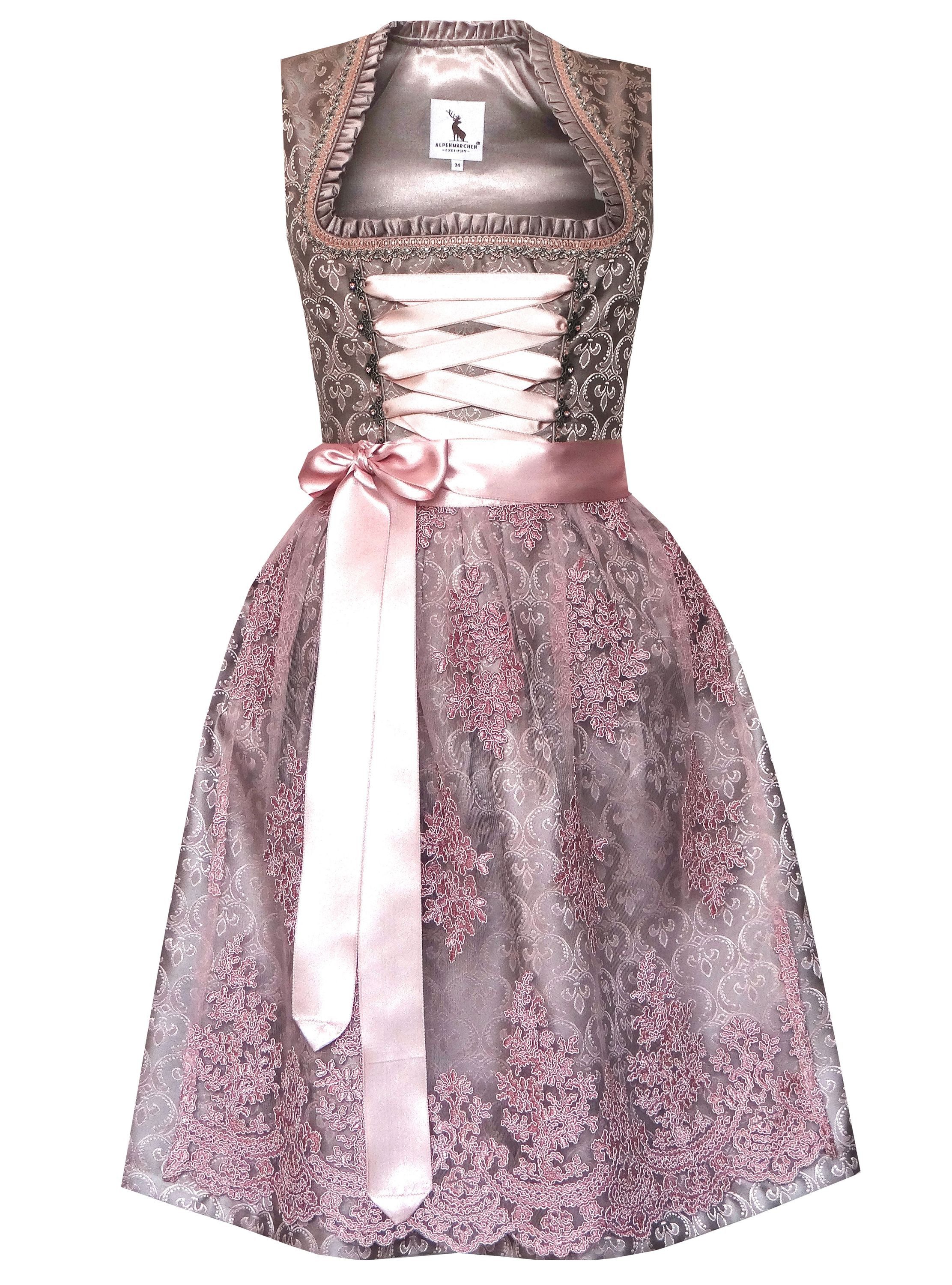 Alpenmärchen Dirndl Midi Dirndl Alice - ALM657