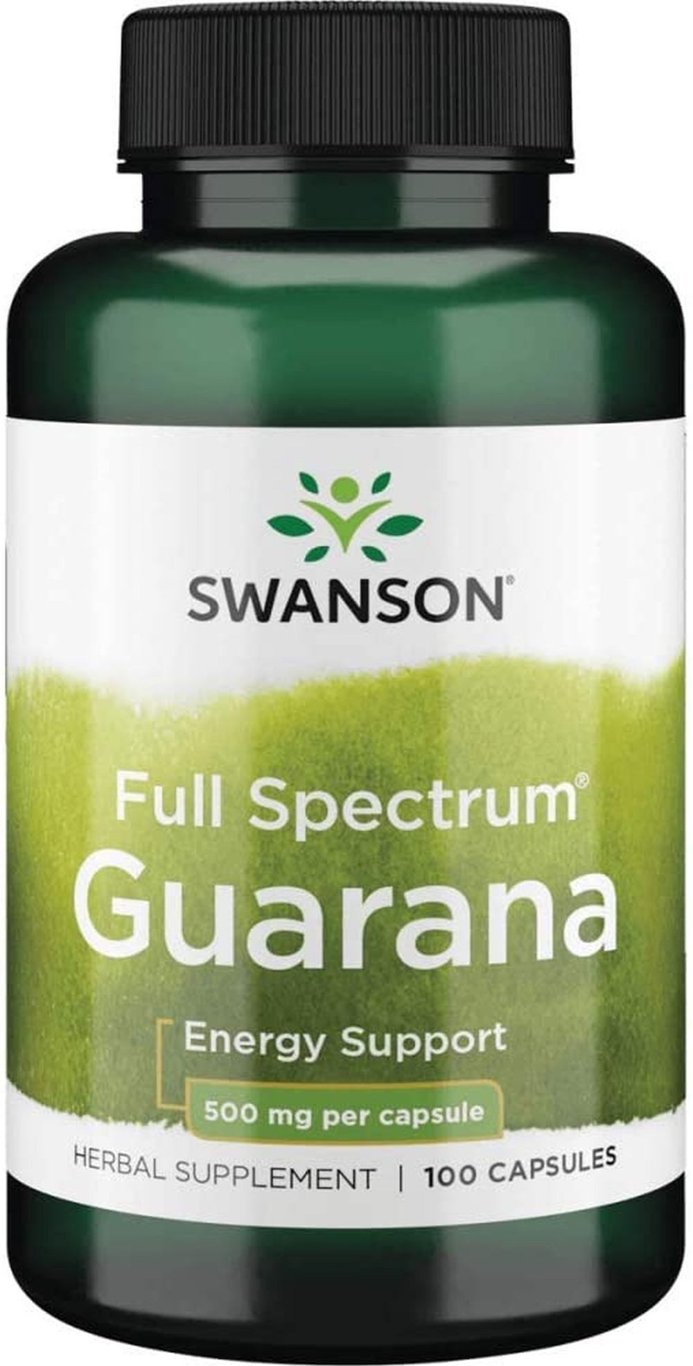 Swanson Health Products Swanson Guarana 500 mg- 100 Kapseln Kapseln