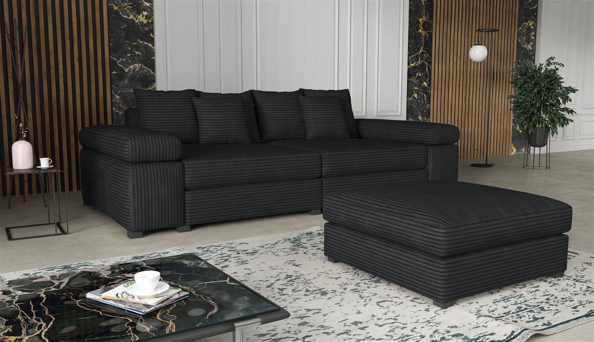 Fun Möbel Big-Sofa Couchgarnitur Megasofa Riesensofa günstig online kaufen