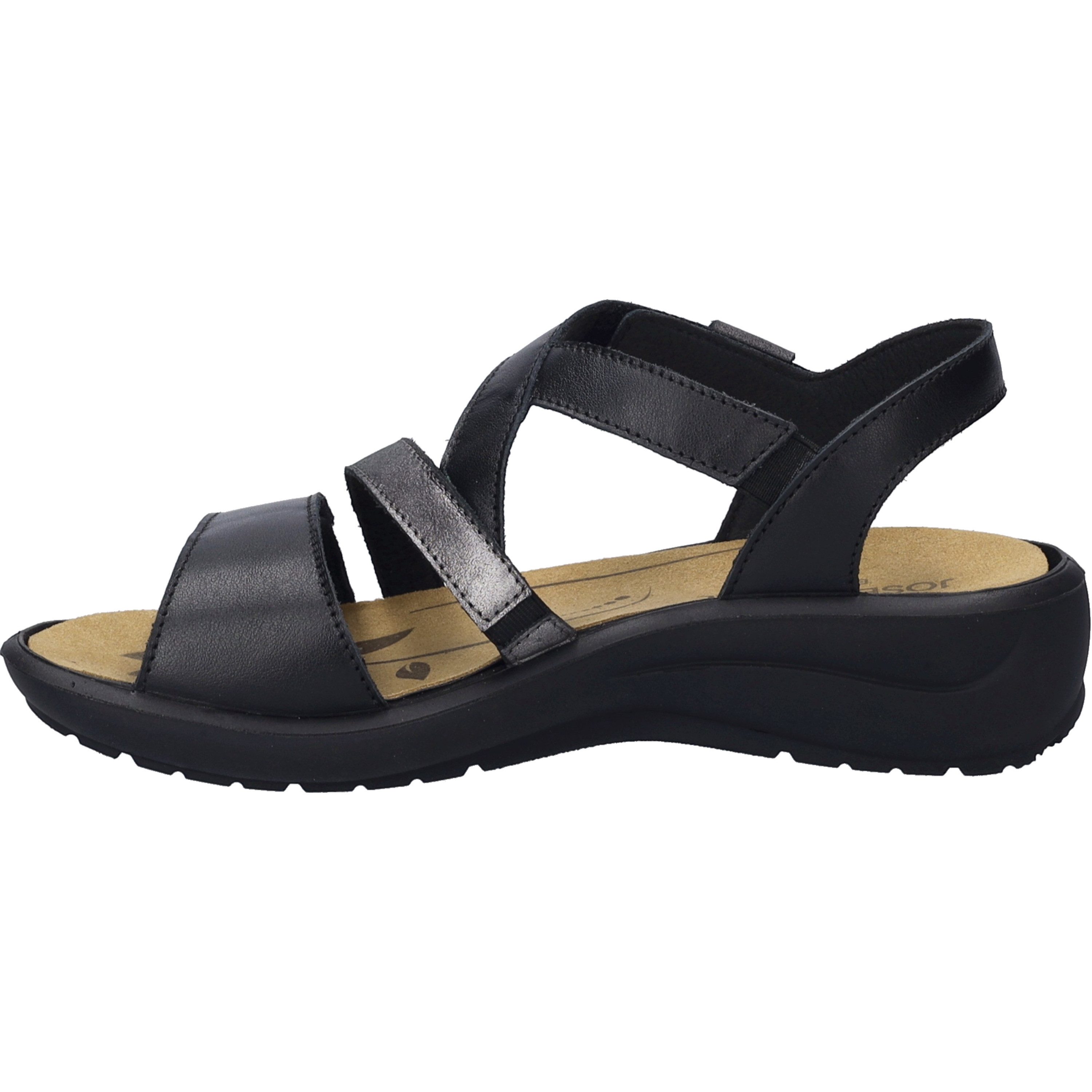 Josef Seibel Annecy 12, schwarz Sandale