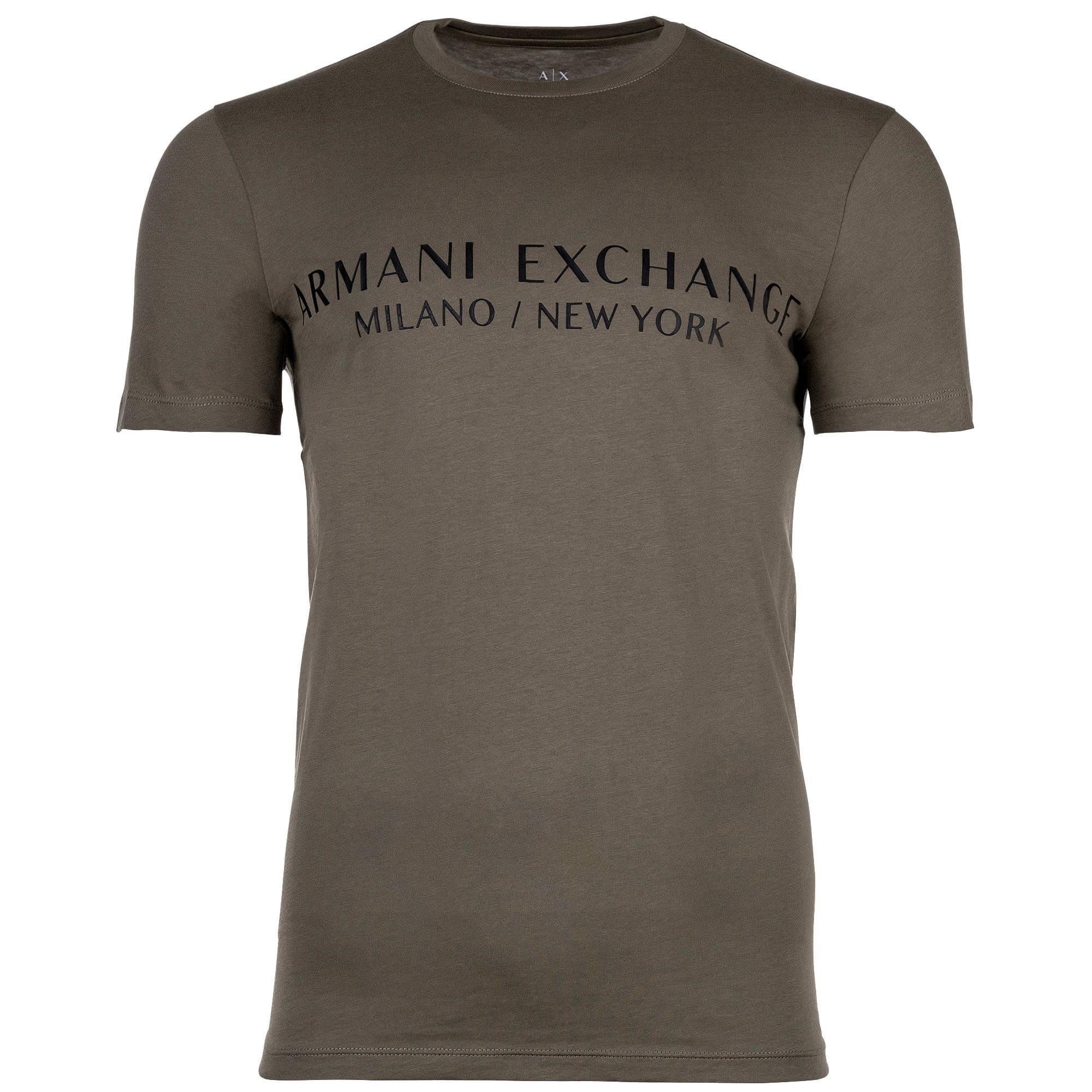 ARMANI EXCHANGE T-Shirt Herren T-Shirt 1er Pack Baumwolle (Packung, 1er Pack)