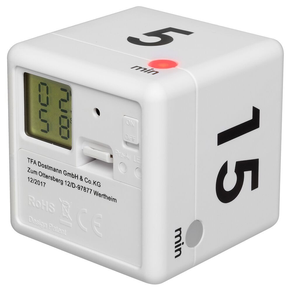 Stoppuhr Timer Cube, digital