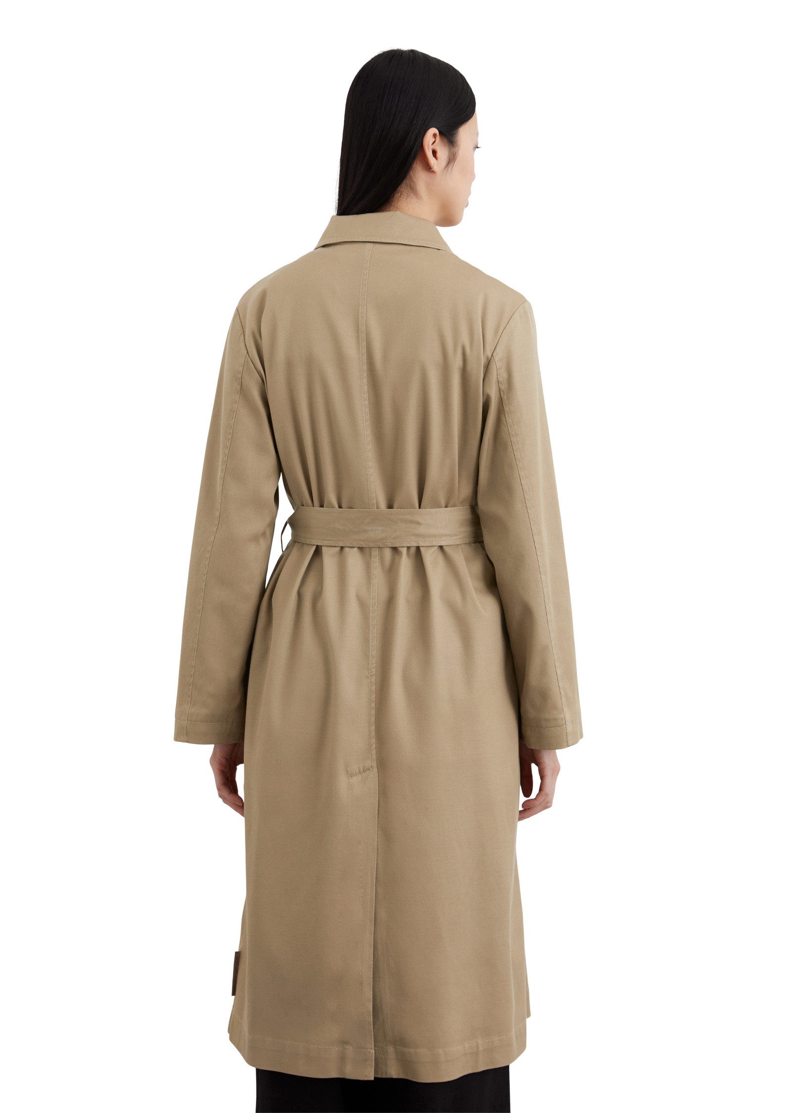 Marc O'Polo Regenmantel aus Lyocell-Twill