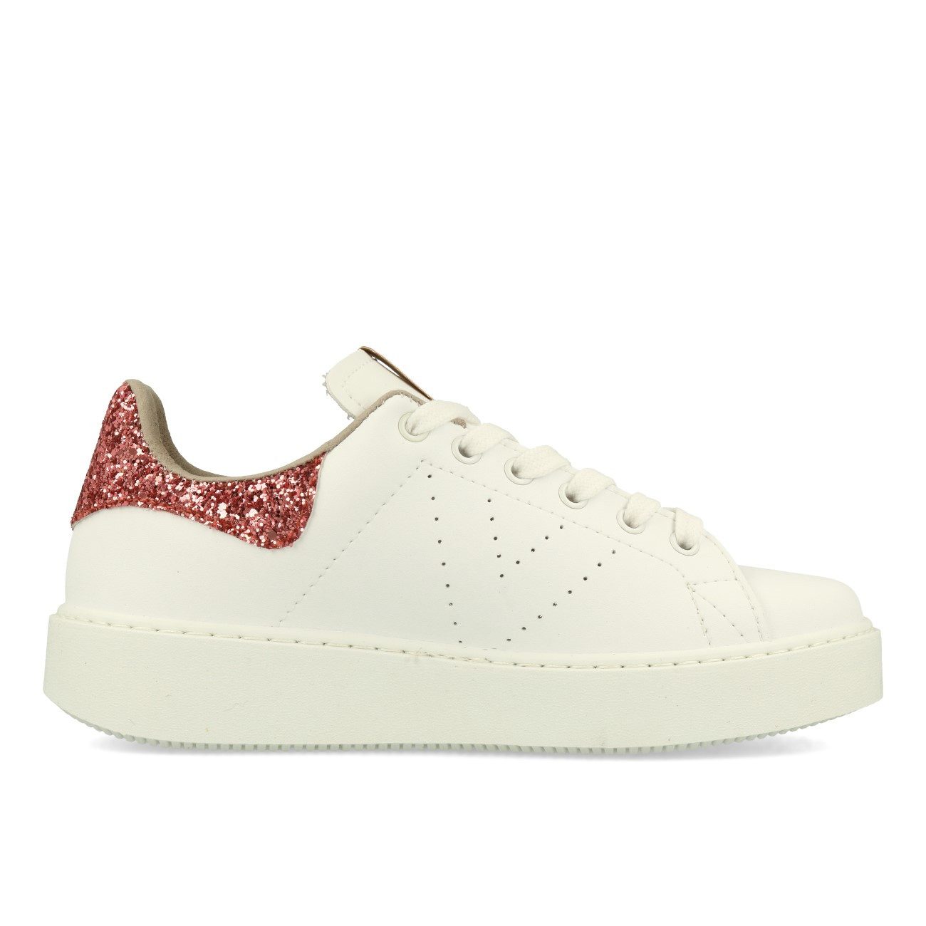 Victoria Victoria Utopia Vegana Glitter Damen Sneaker Hibiscus Sneaker