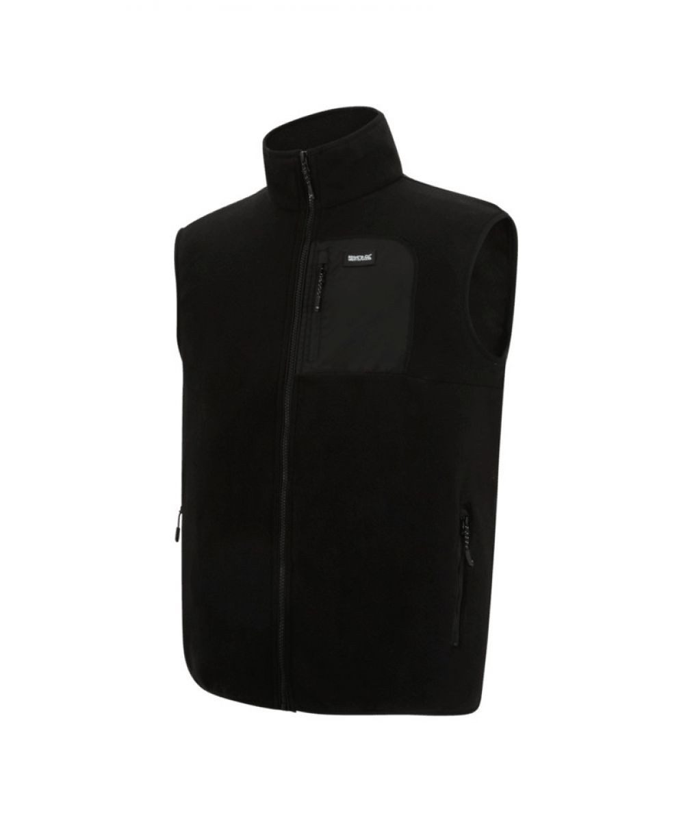 Regatta Fleeceweste Herren Bodywarmer aus Mirkofleece - FrankieB/W