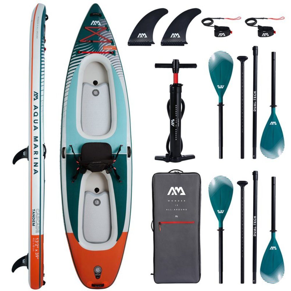 Aqua Marina Schlauchboot Aqua Marina Cascade 13.2 Tandem SUP-Kayak Hybrid