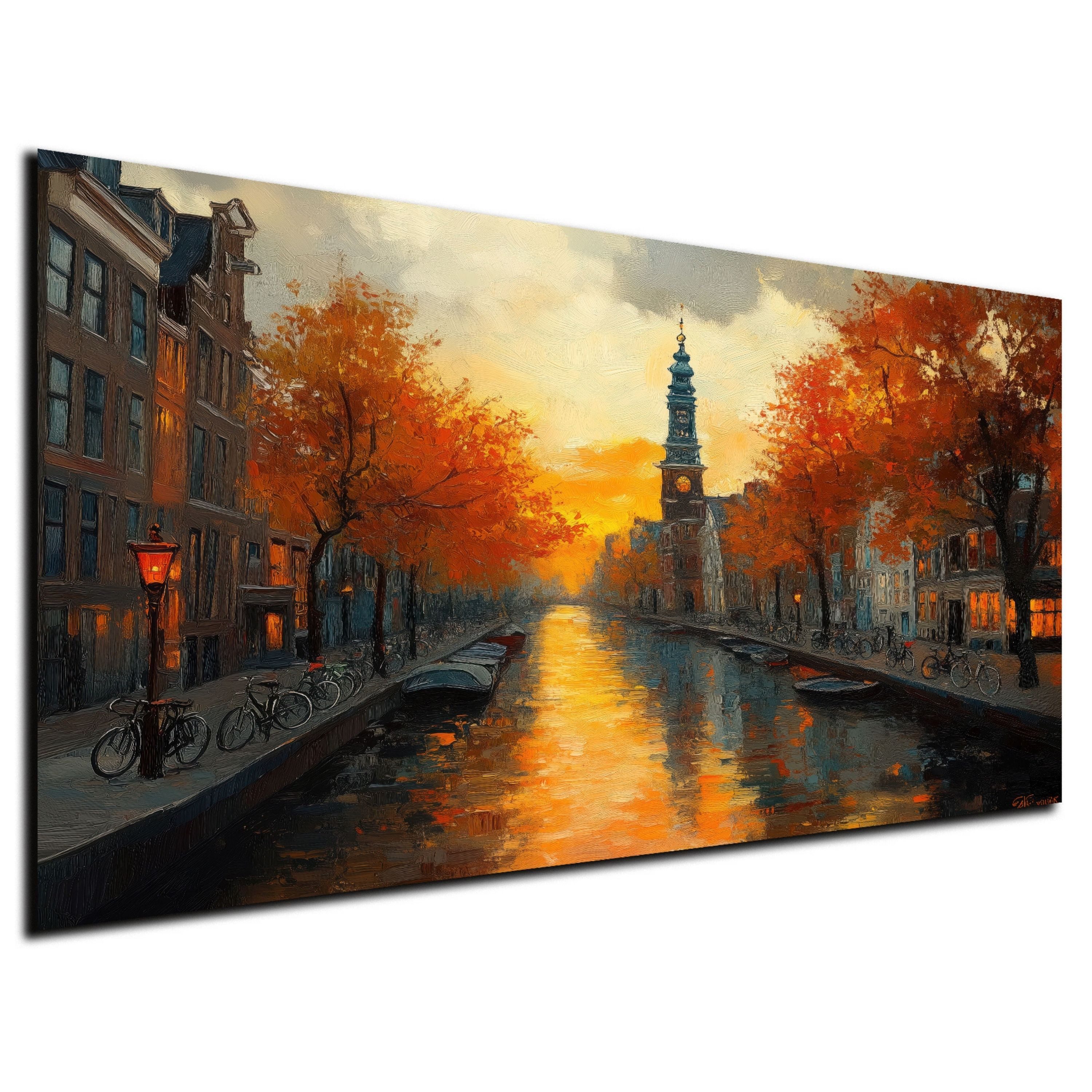 DARO Design Leinwandbild Modern Abstrakt Wandbilder XXL Wandbild Wand Deko günstig online kaufen