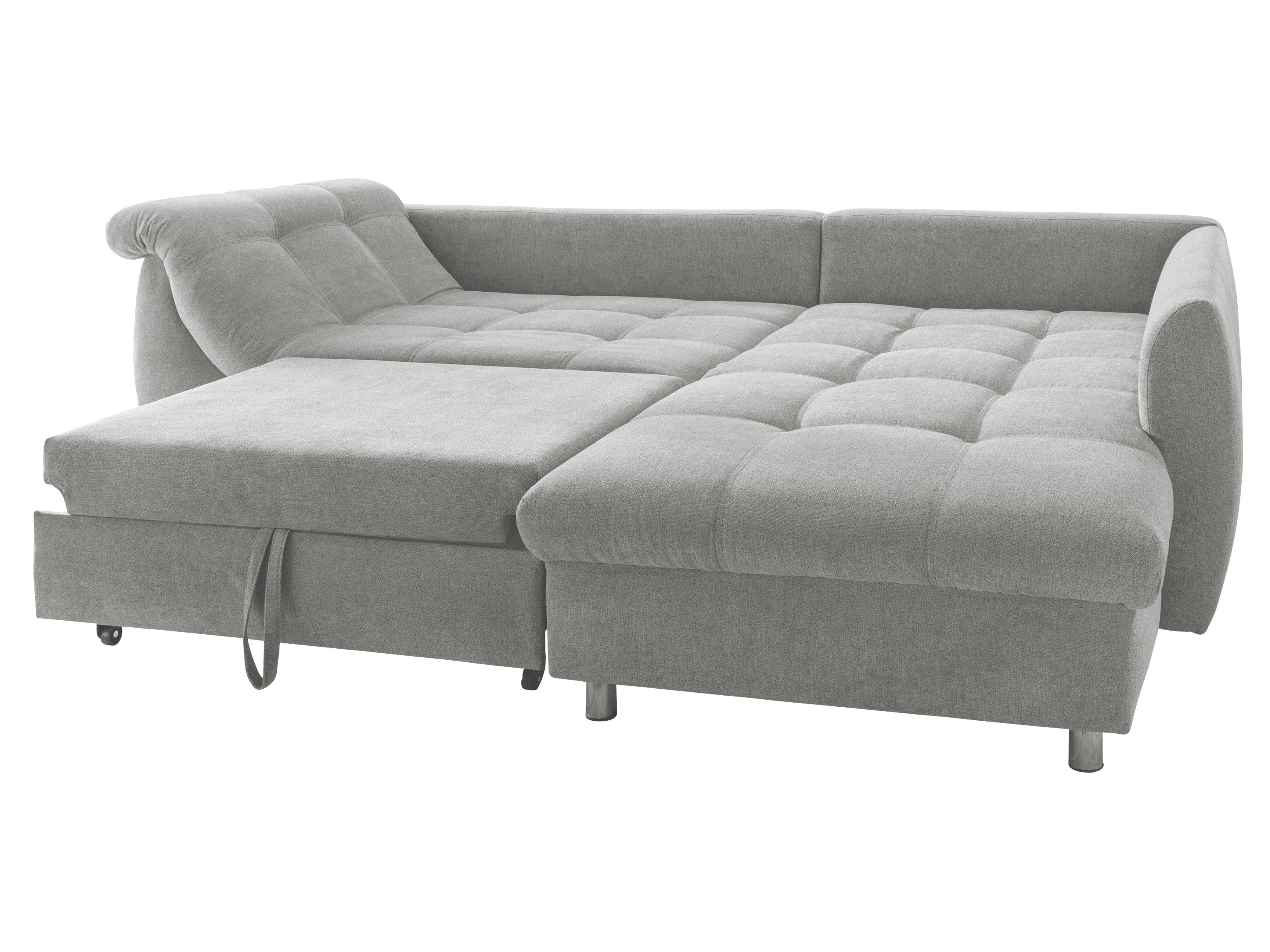 luma-home Ecksofa 17003, mit Bettfunktion B250/T190/H84 cm, Liegefläche 179 günstig online kaufen