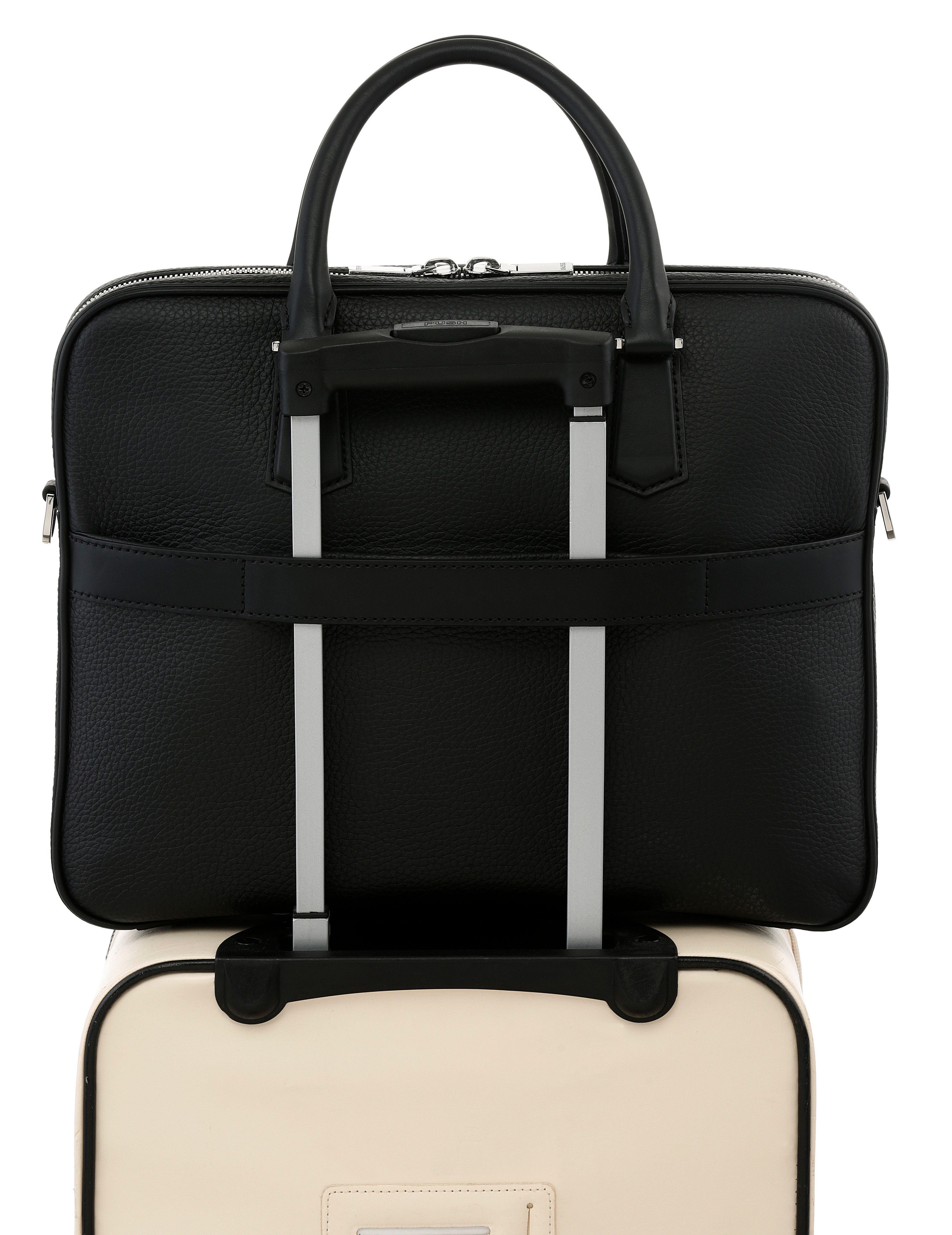 BOSS Messenger Bag BMB New Crosstown_S. Doc, Documenten-Tasche, zertifiziert (Leather Working Group)