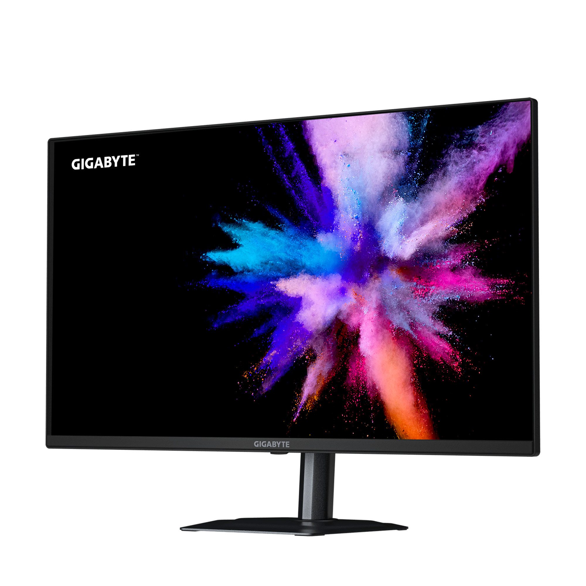 Gigabyte GO27Q24 Gaming-Monitor (67,8 cm/27 ", 2560 x 1440 px, QHD, 0,03 ms Reaktionszeit, 240 Hz, QLED, dreh-,neig-,schwenk-, höhenverstellbar)