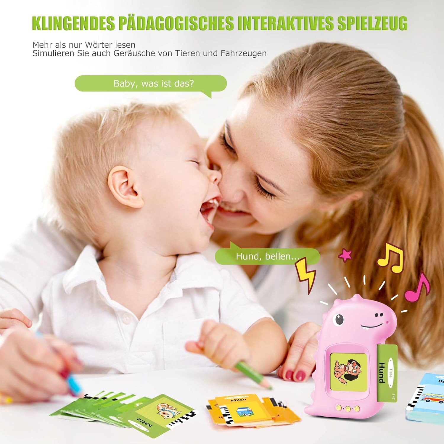 ROY Lernspielzeug Vokabelfreund Sprechende Lernkarten für günstig online kaufen
