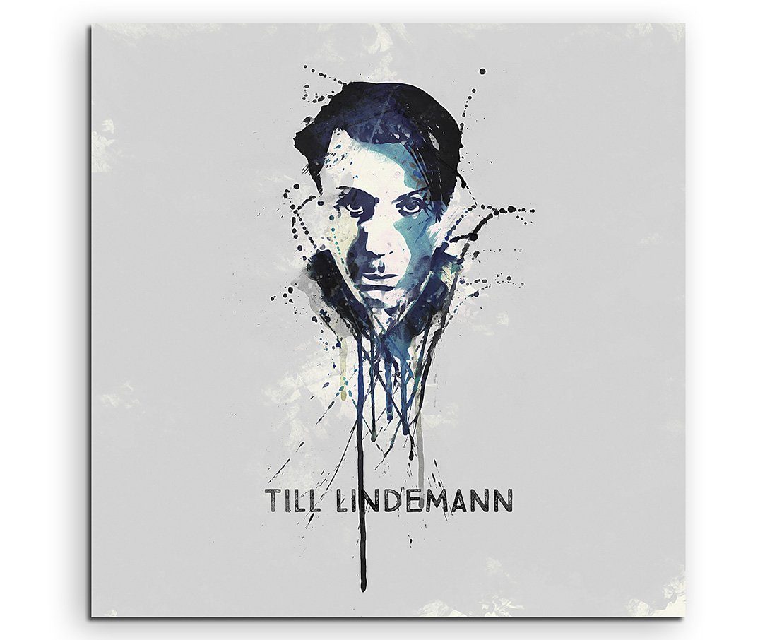 Sinus Art Leinwandbild Till Lindemann 60x60cm SA