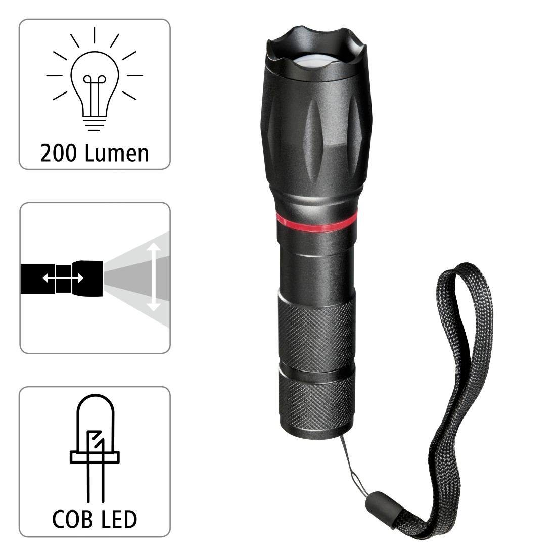 - Micro - LED-Farbe: "Solid 5 Pro", 3,5 Lumen, LED-Taschenlampe Weiß - Taschenlampe 200 Durchmesser: W, AAA LED Batterietyp: cm Hama