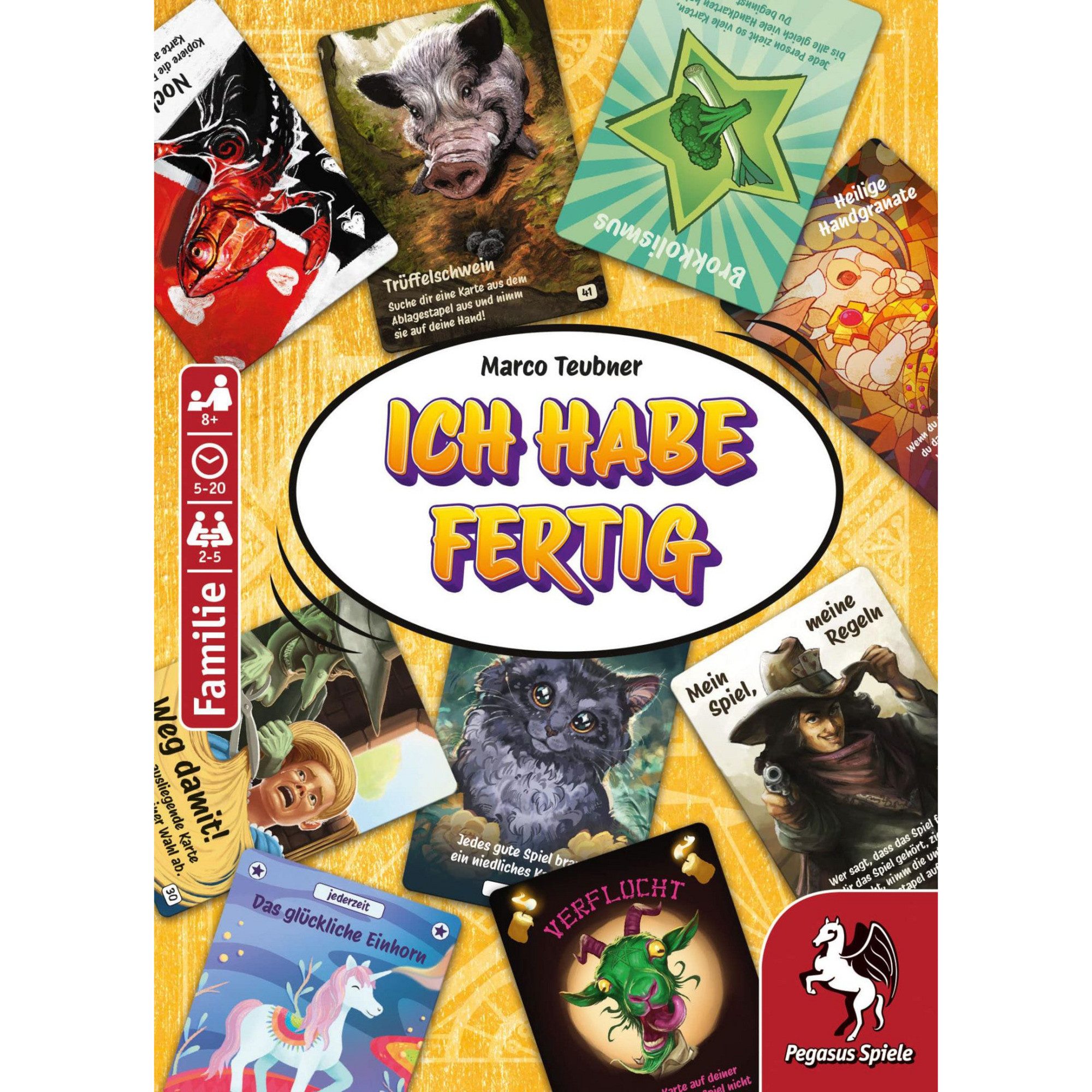 Pegasus Spiel Pegasus ICH HABE FERTIG, Kartenspiel