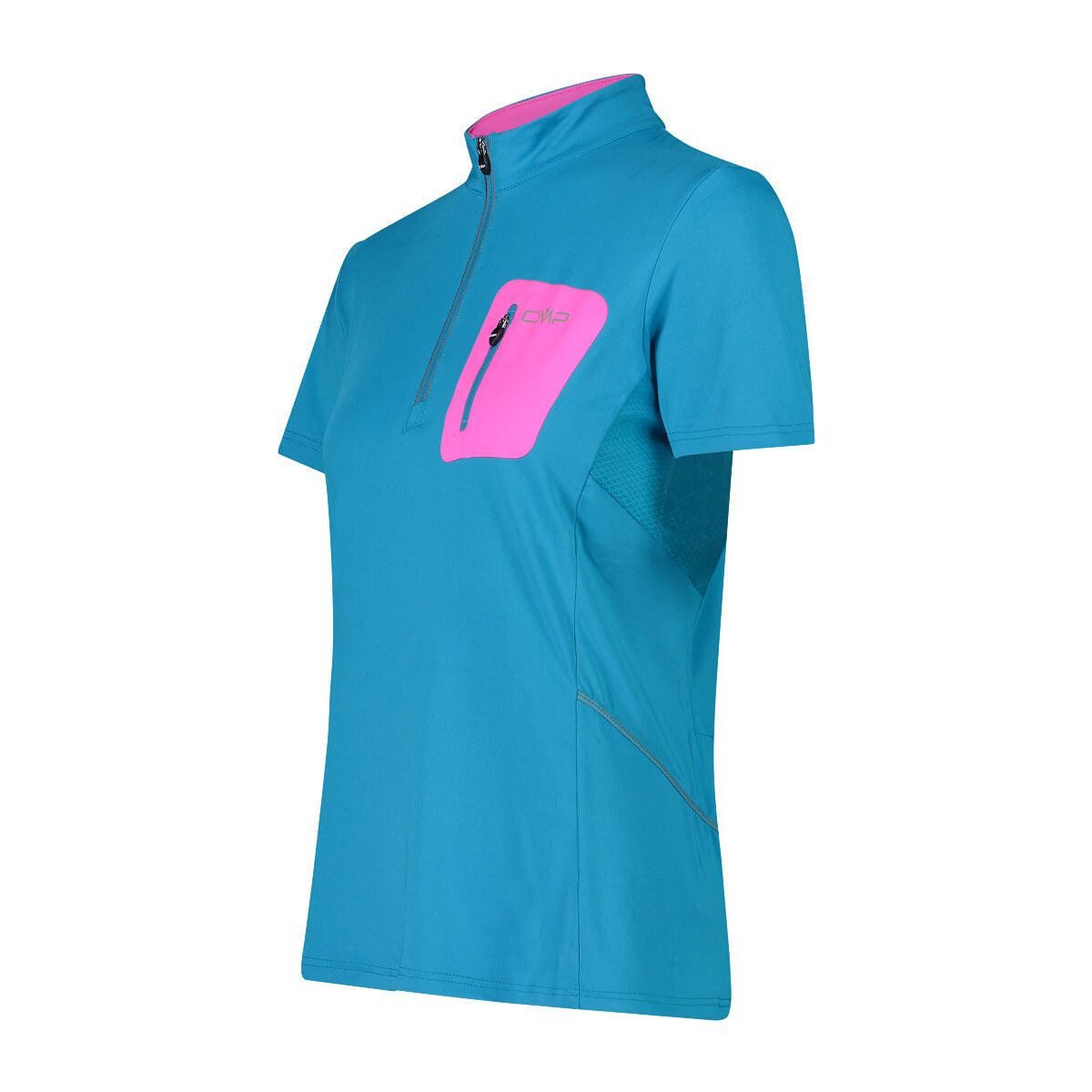 CMP Radtrikot Woman T-shirt Free Bike T-Shirt Freeride mit Vordertasche