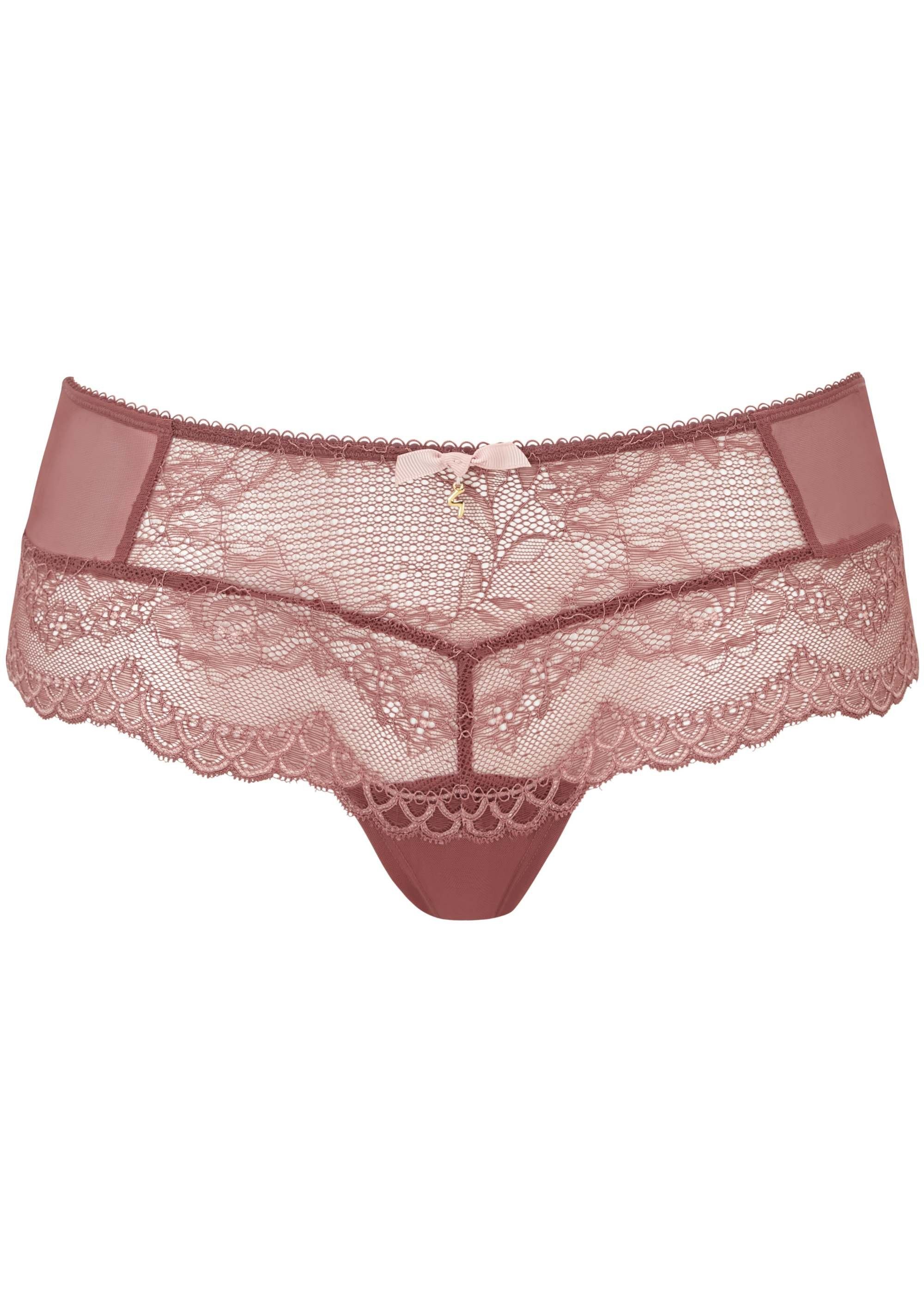 Hipster Lace Short Cinder Rose