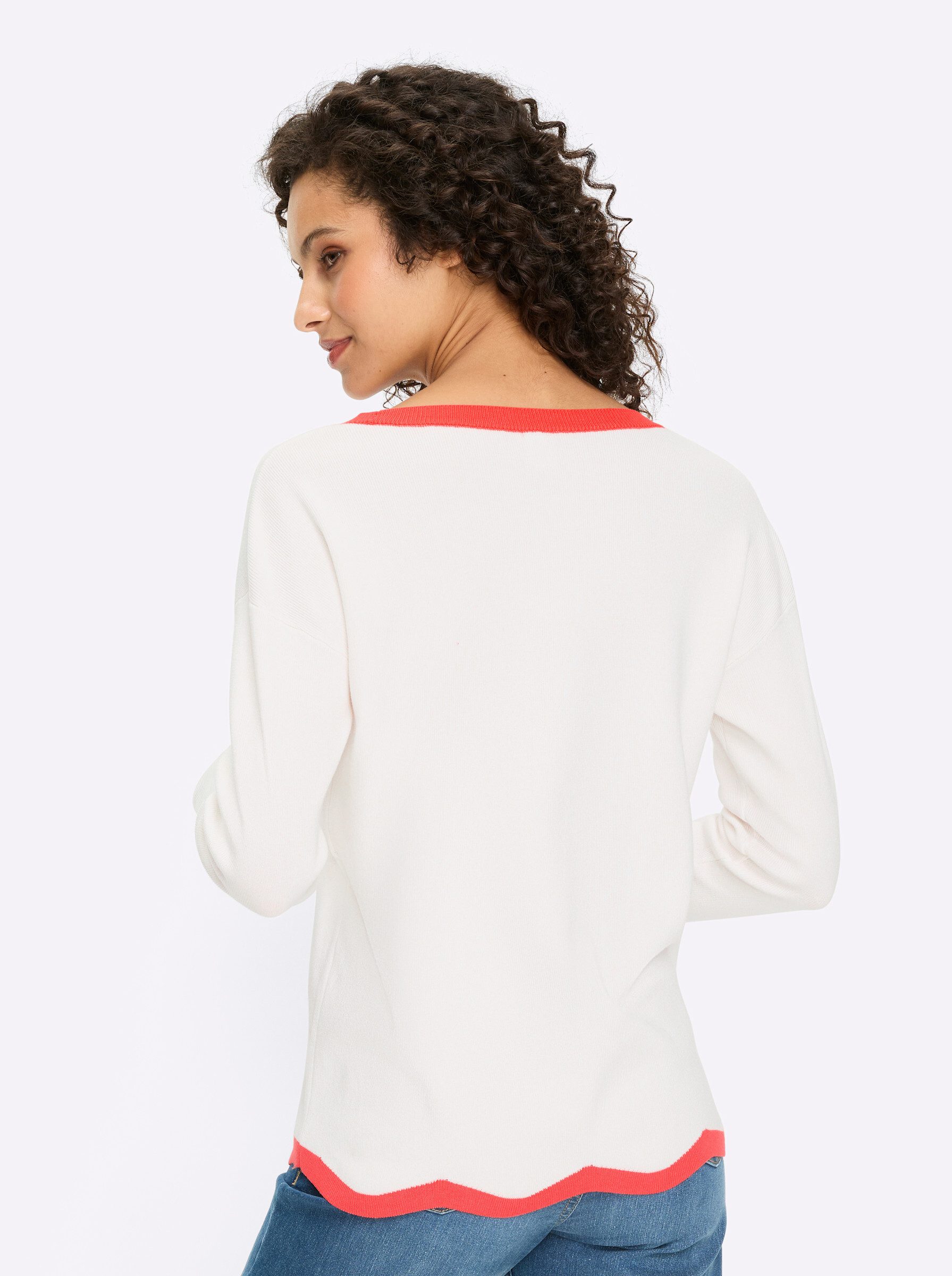 heine Strickpullover Feinstrickpullover .