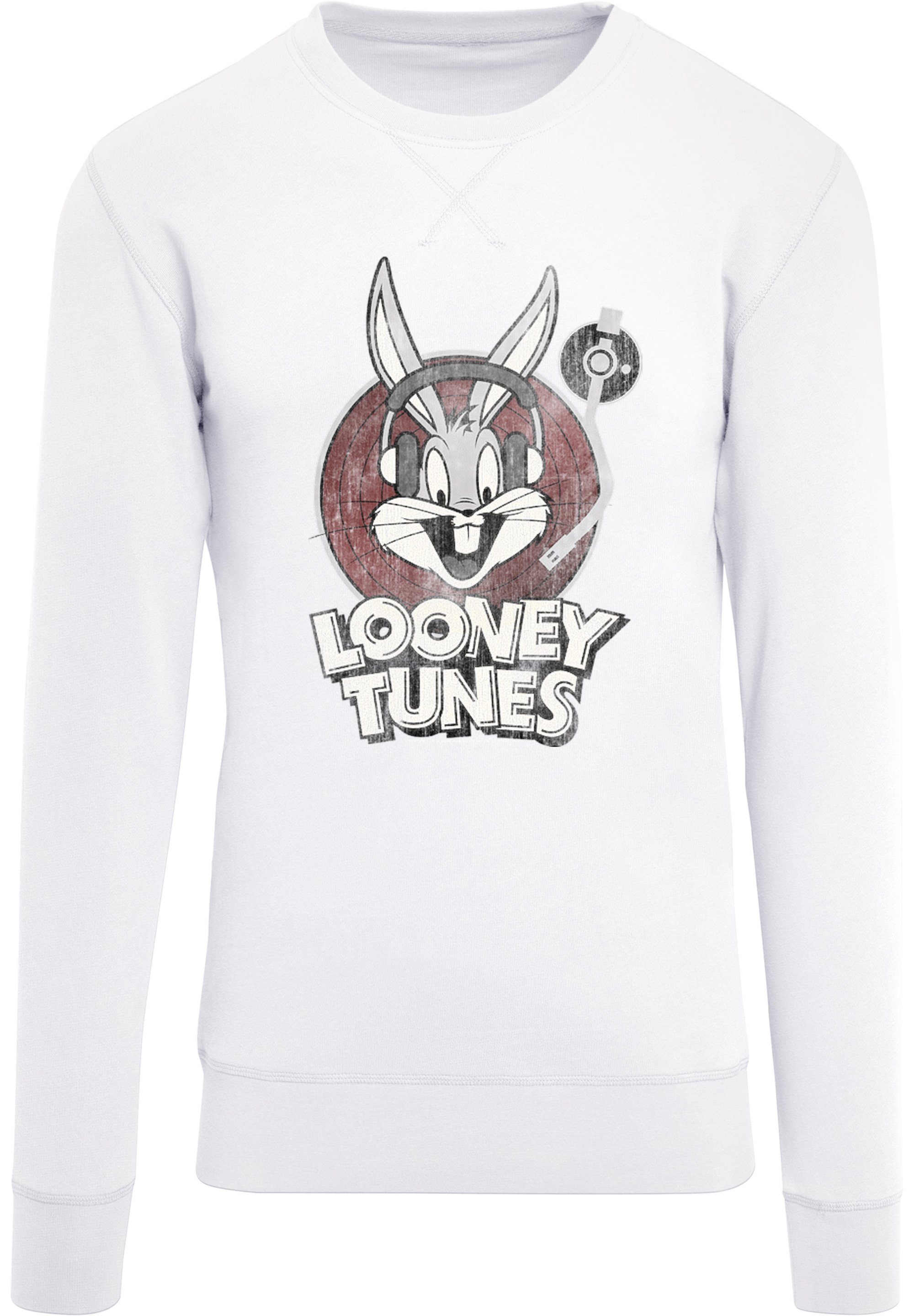 F4NT4STIC Sweatshirt Sweatshirt 'Looney Tunes Bugs Bunny' Herren,Premium  Merch,Longsleeve,Pullover,Bedruckt