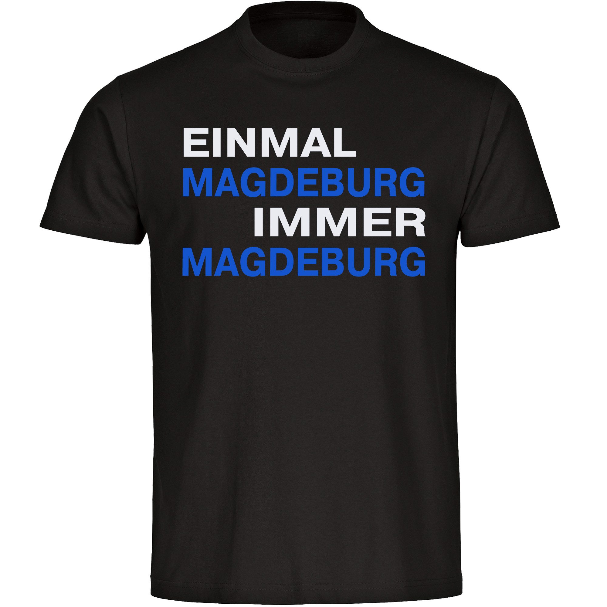 T-Shirt Herren Magdeburg - Einmal Immer - Männer