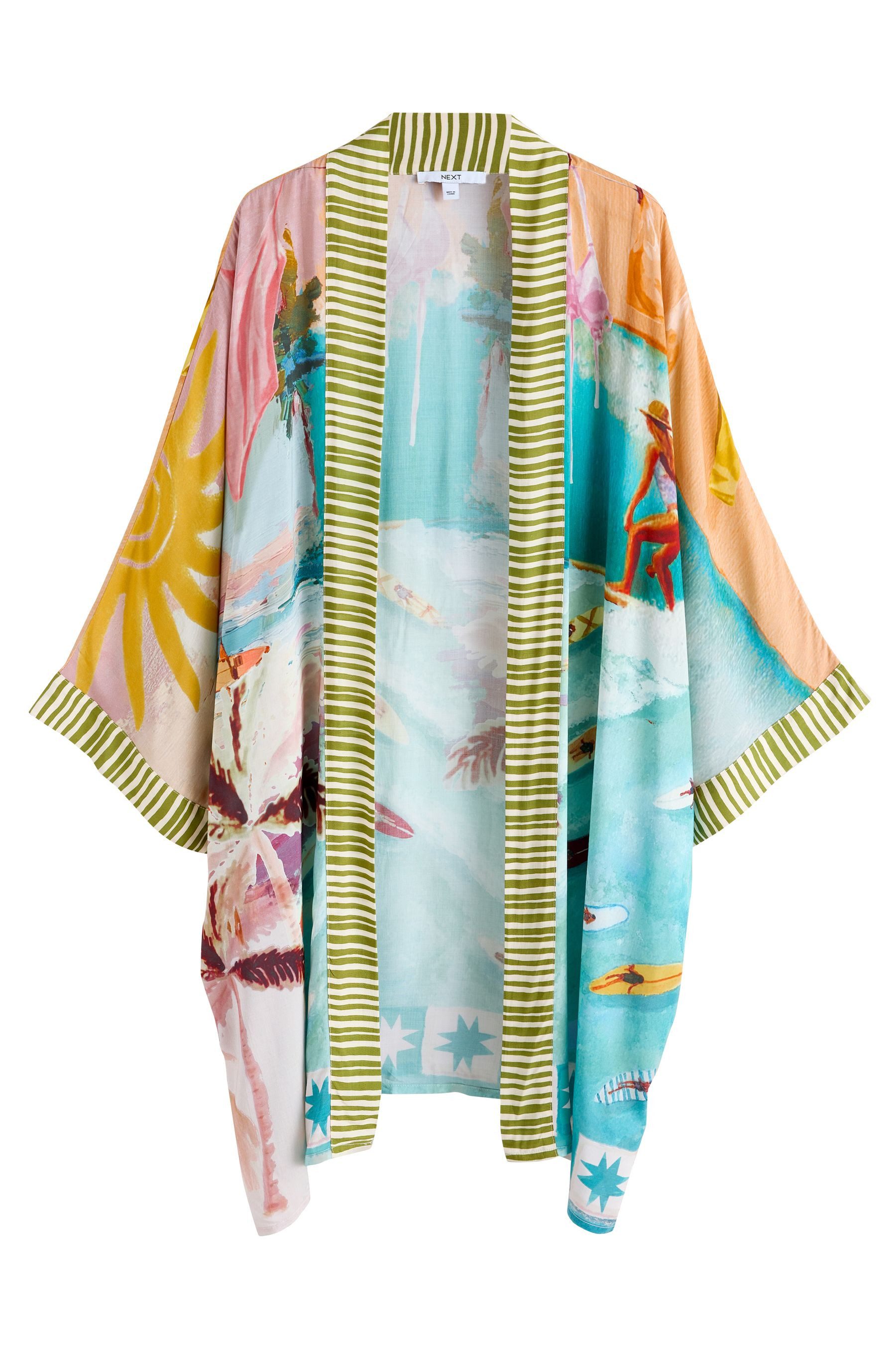 Next Blusenkimono Lang geschnittener Kimono (1-tlg)