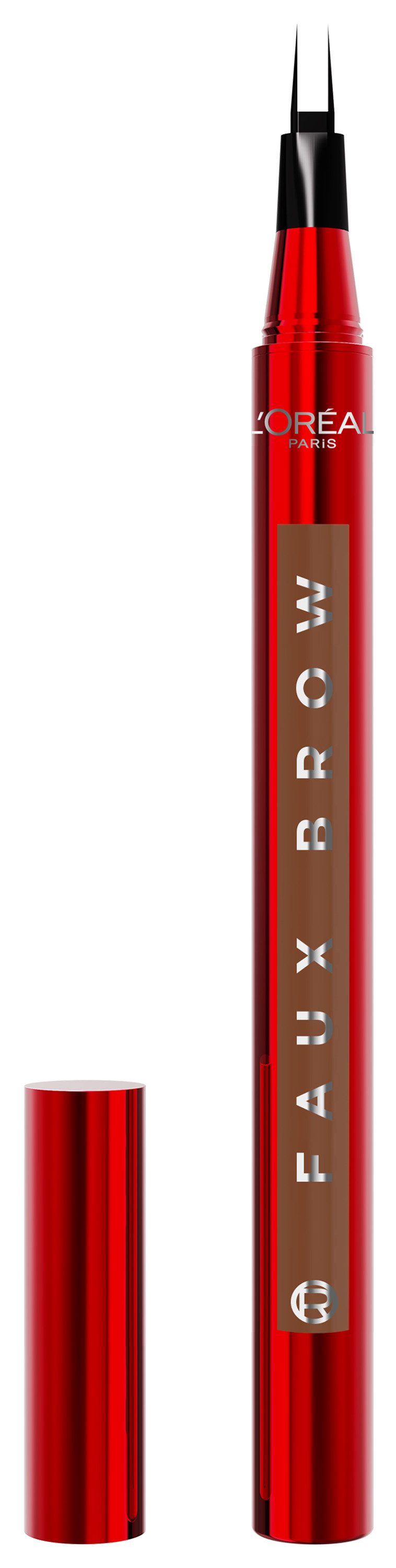 L'ORÉAL PARIS Augenbrauen-Stift INFAILLIBLE BROWS FAUX BROW AUGENBRAUENSTIFT, für doppeltes Augenbrauenvolumen