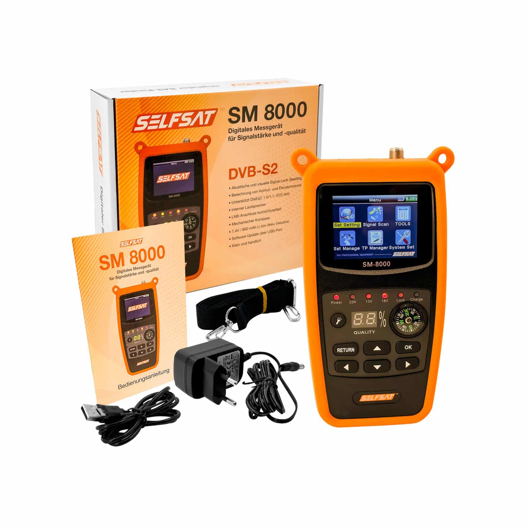 Selfsat Satfinder SELFSAT SAT-Finder SM 8000