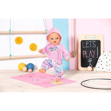 Zapf Creation® Puppenkleidung BABY born Kindergarten Sport Outfit, Hoody und Hose, für 36 cm Puppen