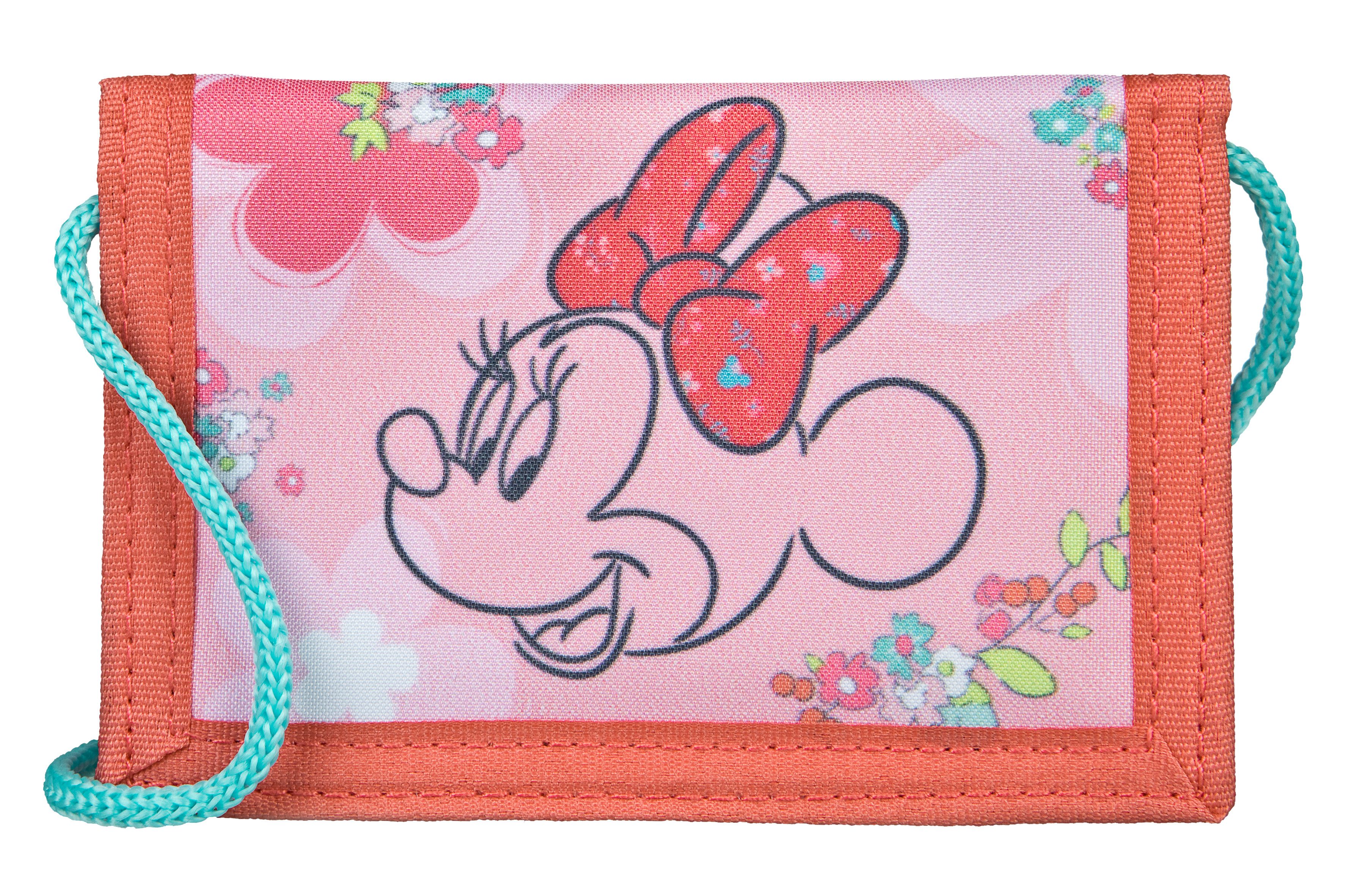 Vadobag Brustbeutel Minnie Maus Kinder Geldbeutel Portemonnaie Umhängetasche Brusttasche, Minnie Mouse