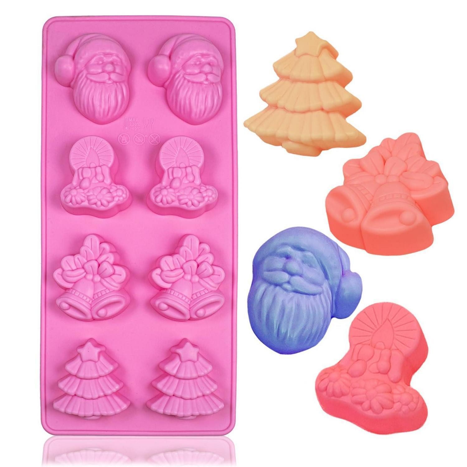 LuxusKollektion Silikonform Silikon Backform Totenkopf Weihnachten, (1-tlg)