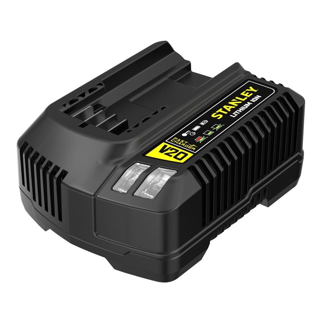 Stanley by Black & Decker Stanley FatMax V20 Akku-Schnellladegerät SFMCB14-QW Akku-Set