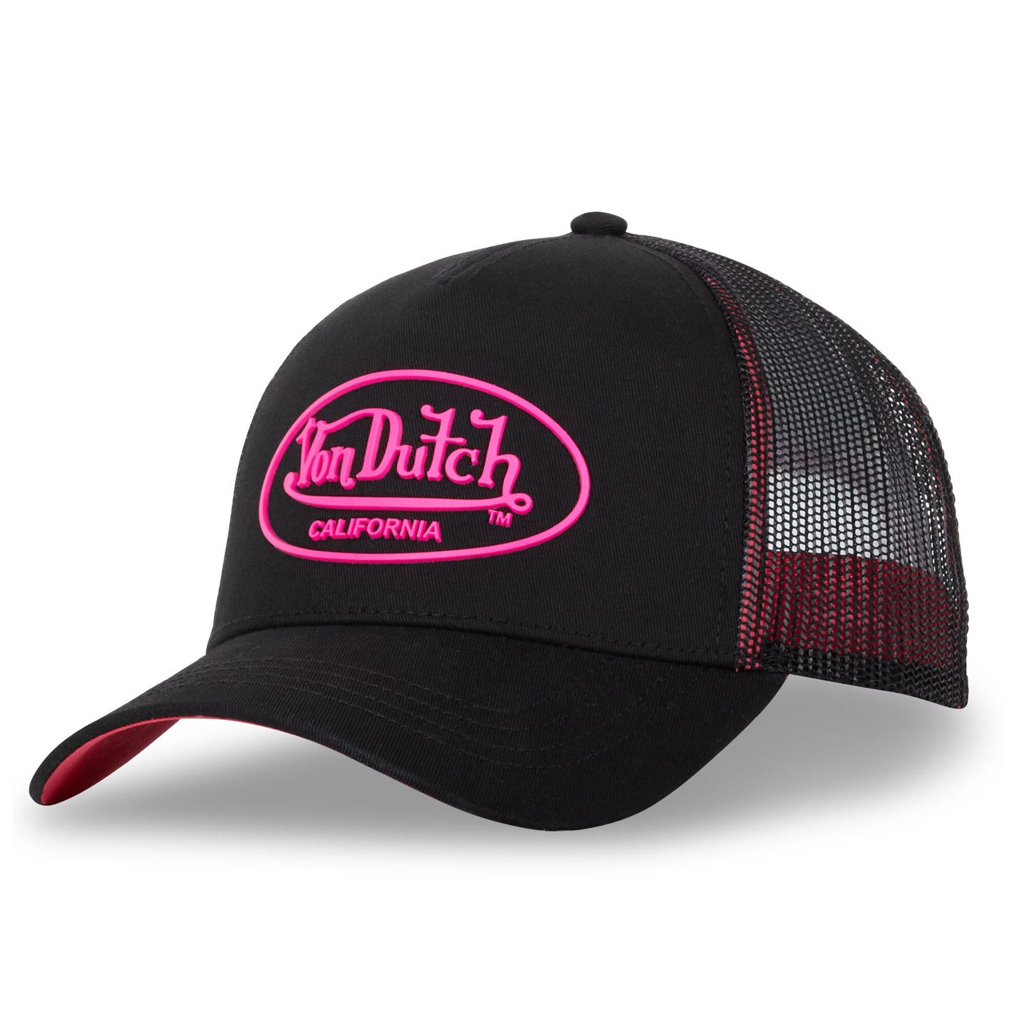 Trucker Cap Von Dutch Originals Trucker Cap - FLUO RUBBER Patch