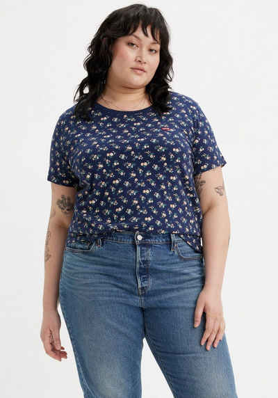 Levi's® Plus Rundhalsshirt PL THE PERFECT TEE MULTI